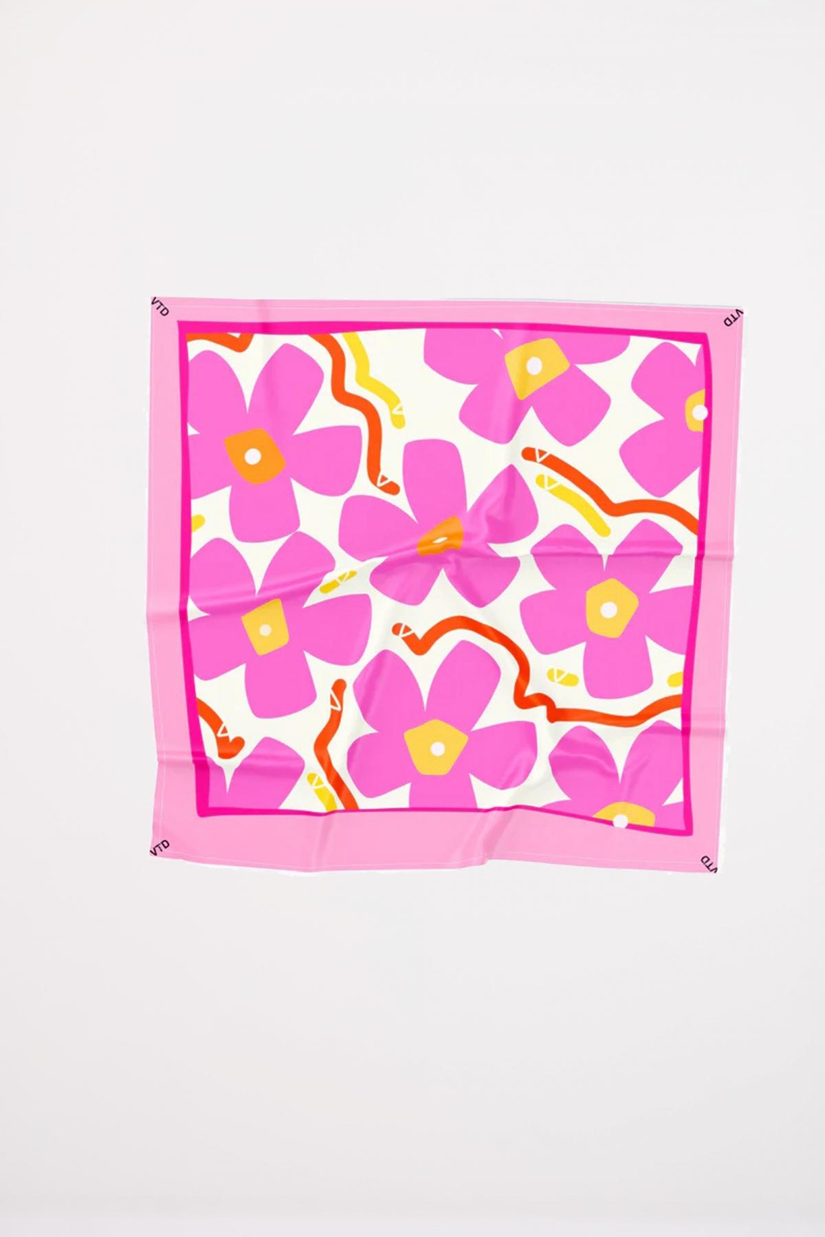 VERB TO DO PINK FLOWERS en color ROSA  (1)