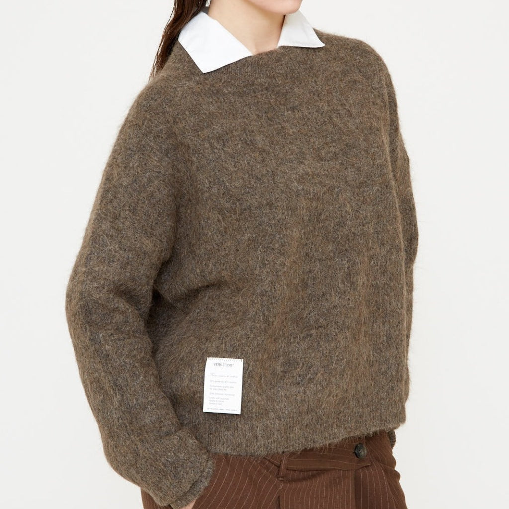 VERB TO DO KNITWEAR BOXY GREY ALP en color   (6)