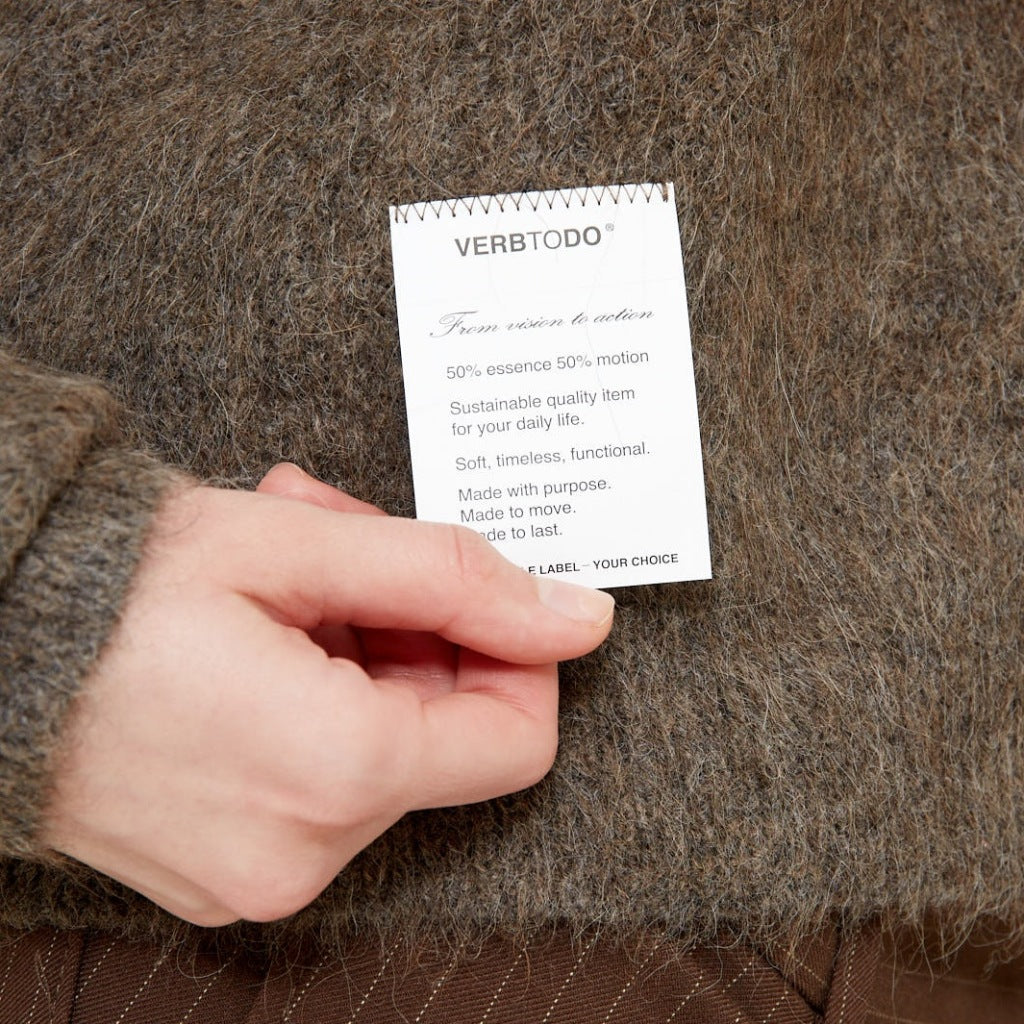 VERB TO DO KNITWEAR BOXY GREY ALP en color   (7)