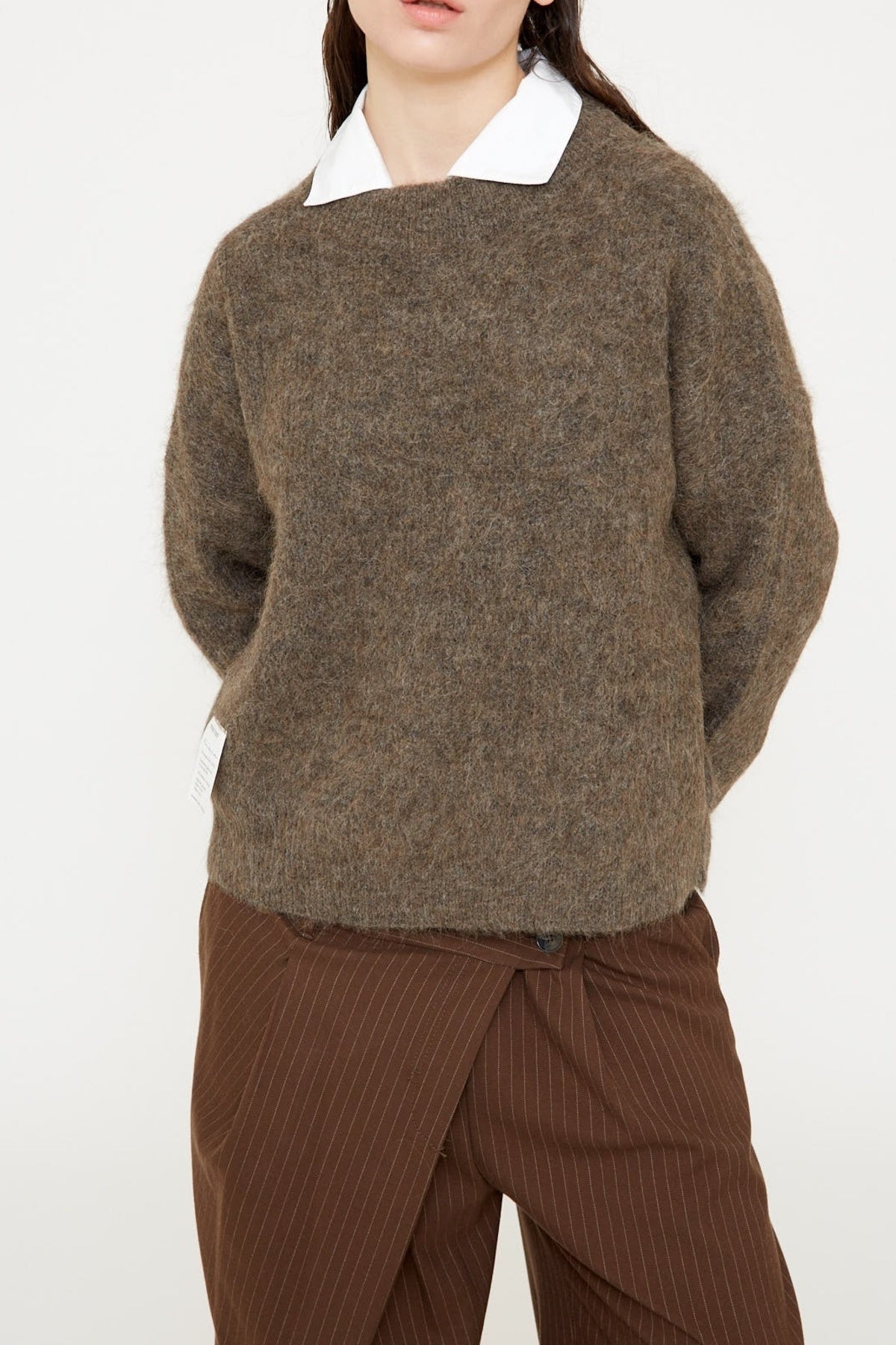 VERB TO DO KNITWEAR BOXY GREY ALP en color   (1)