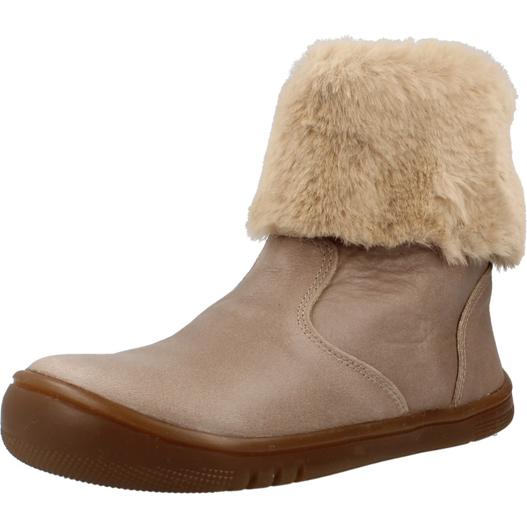 PIRUFLEX PF  BOTA CUELLO PELO en color BEIS  (1)