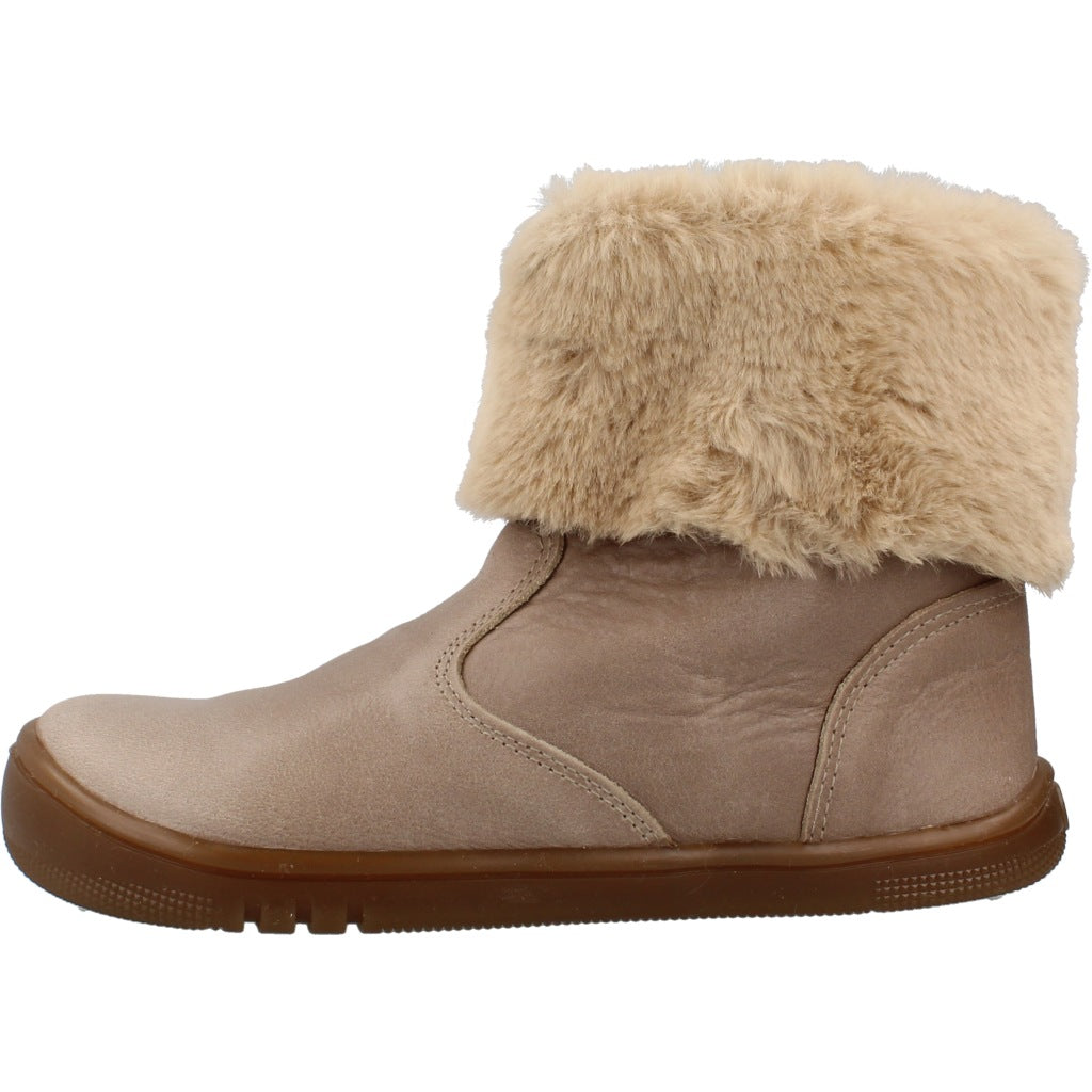 PIRUFLEX PF  BOTA CUELLO PELO en color BEIS  (2)