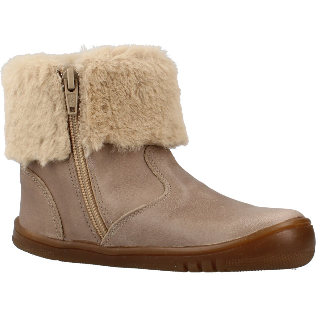 PIRUFLEX PF  BOTA CUELLO PELO en color BEIS  (5)