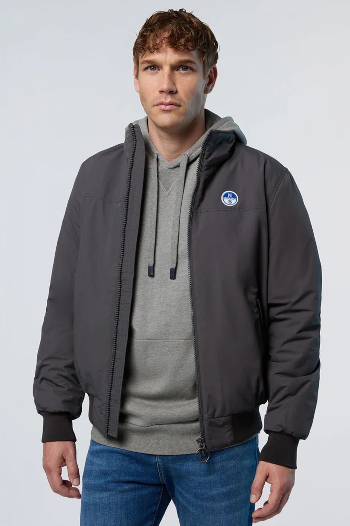 NORTH SAILS ORIGINAL SAILOR JACKET en color GRIS  (3)