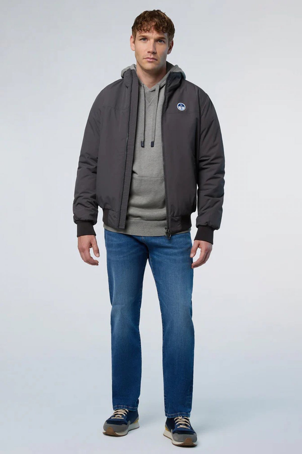 NORTH SAILS ORIGINAL SAILOR JACKET en color GRIS  (4)