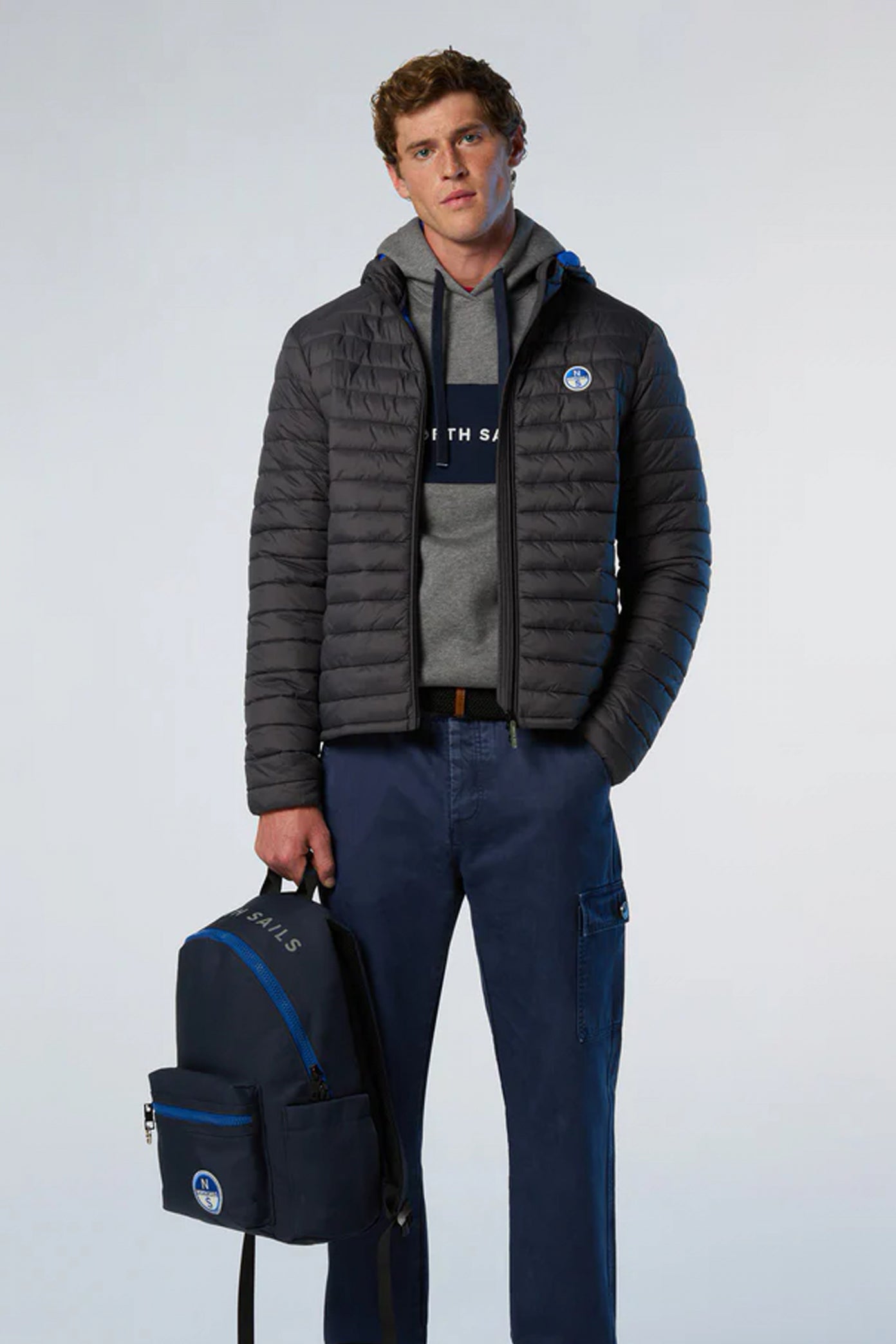 NORTH SAILS  ZEPHYR ULTRALIGHT JACKET  en color GRIS  (1)