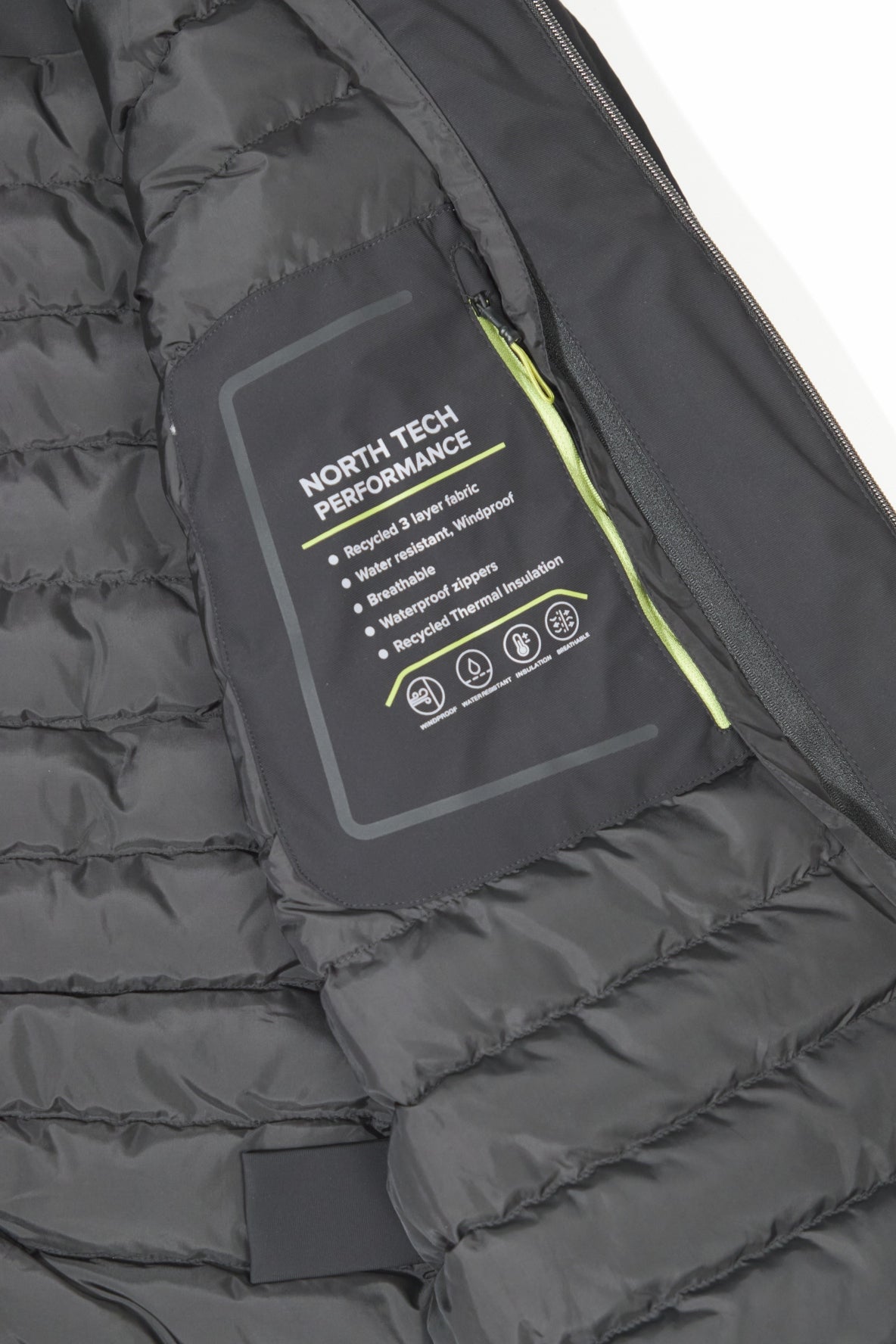 NORTH SAILS TECH TRENCH JACKET en color NEGRO  (3)