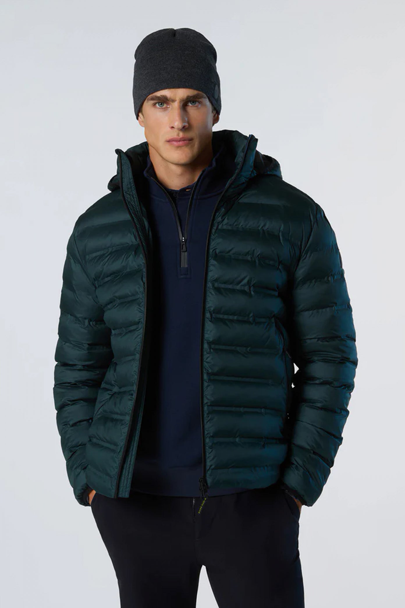 NORTH SAILS CLASSIC LASER PUFFER JACKE en color VERDE  (3)
