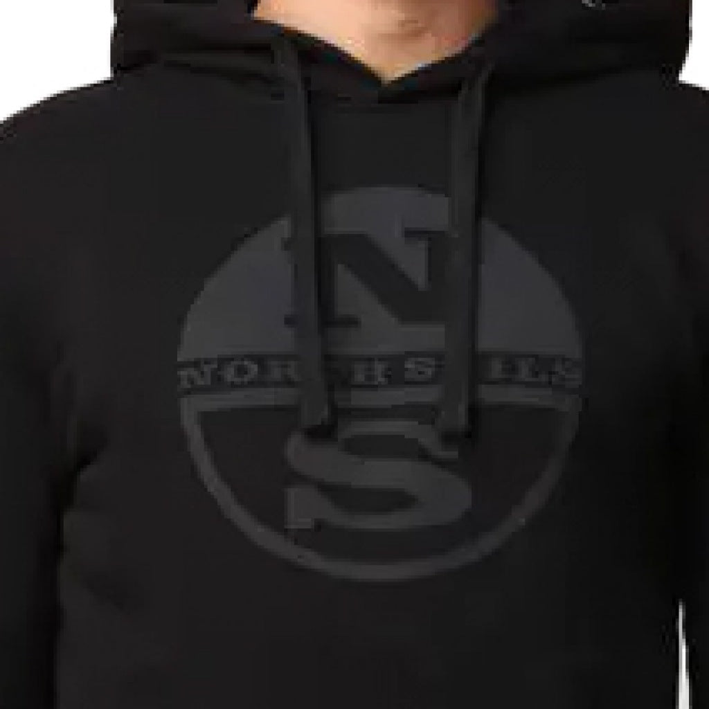 NORTH SAILS HOODED SWEATER en color NEGRO  (3)