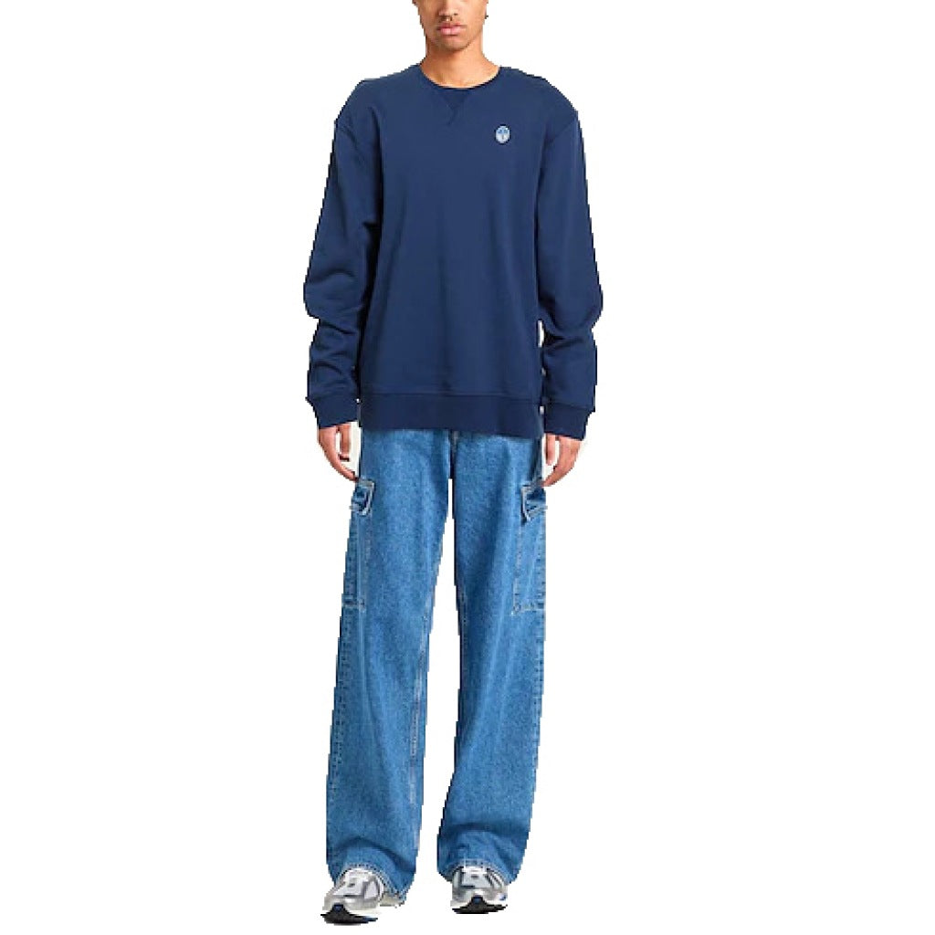 NORTH SAILS CREWNECK SWEATSHIRT en color AZUL  (4)