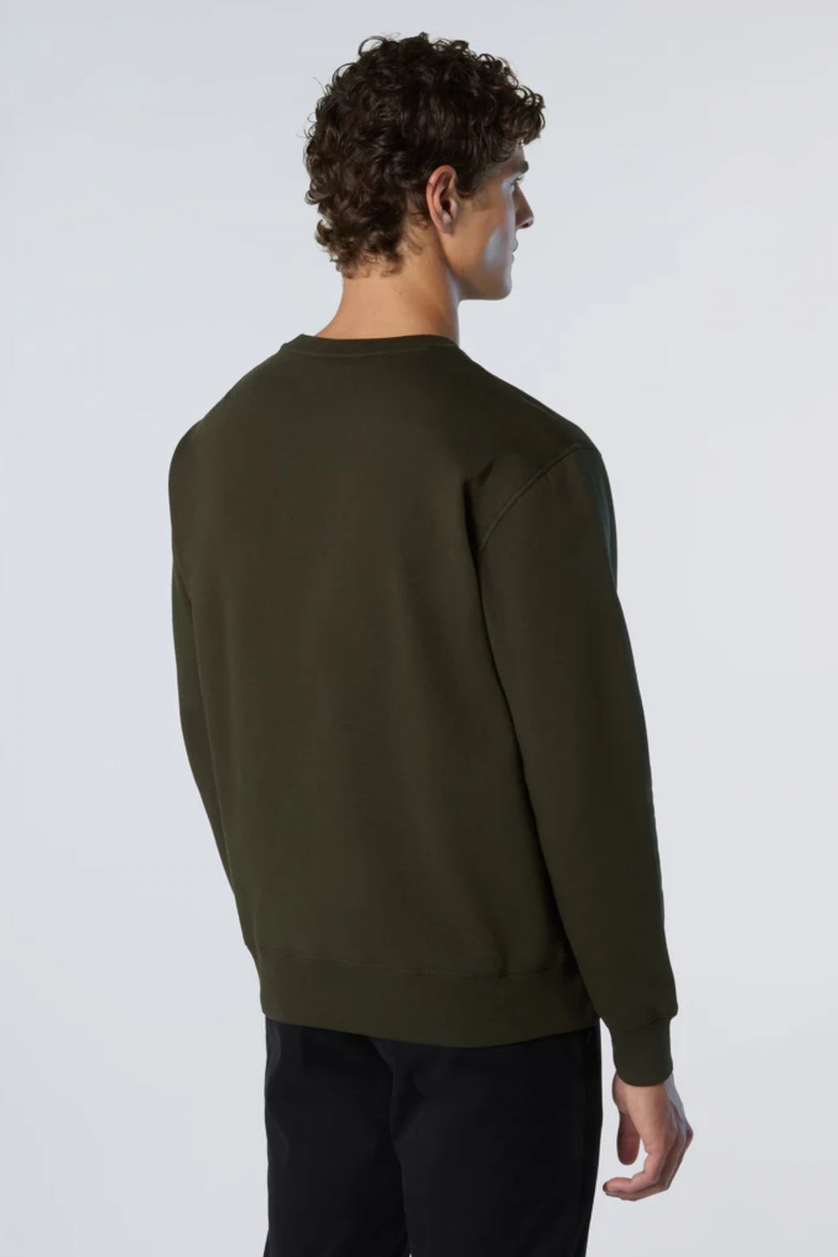 NORTH SAILS CREWNECK SWEATSHIRT en color VERDE  (3)