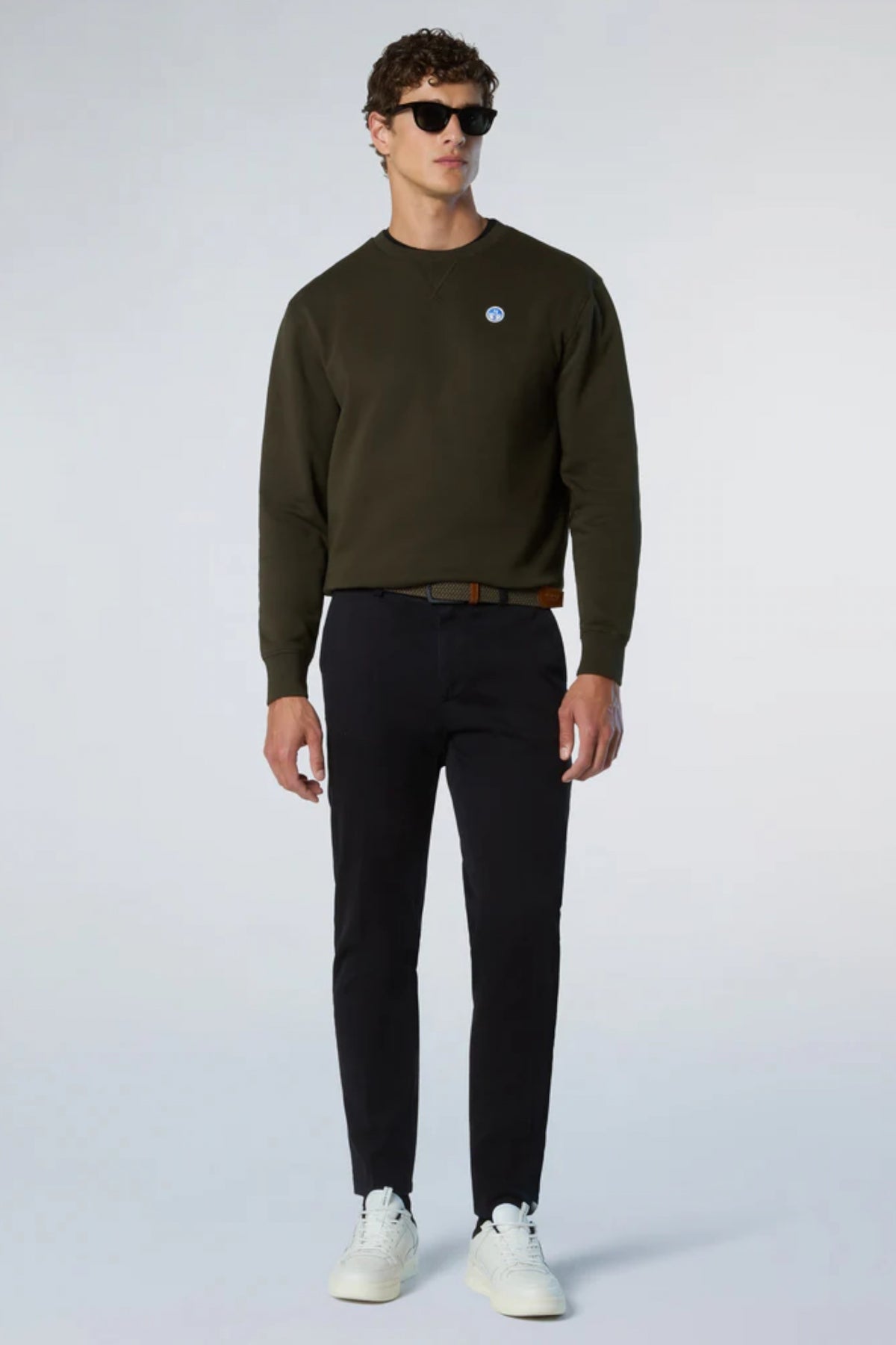 NORTH SAILS CREWNECK SWEATSHIRT en color VERDE  (4)