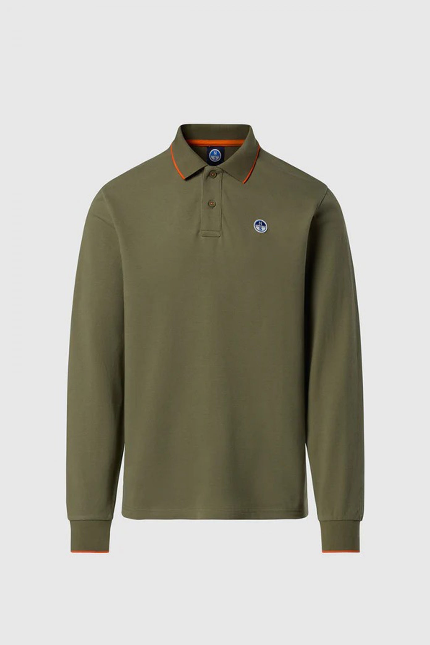 NORTH SAILS POLO LONG SLEEVE en color VERDE  (2)