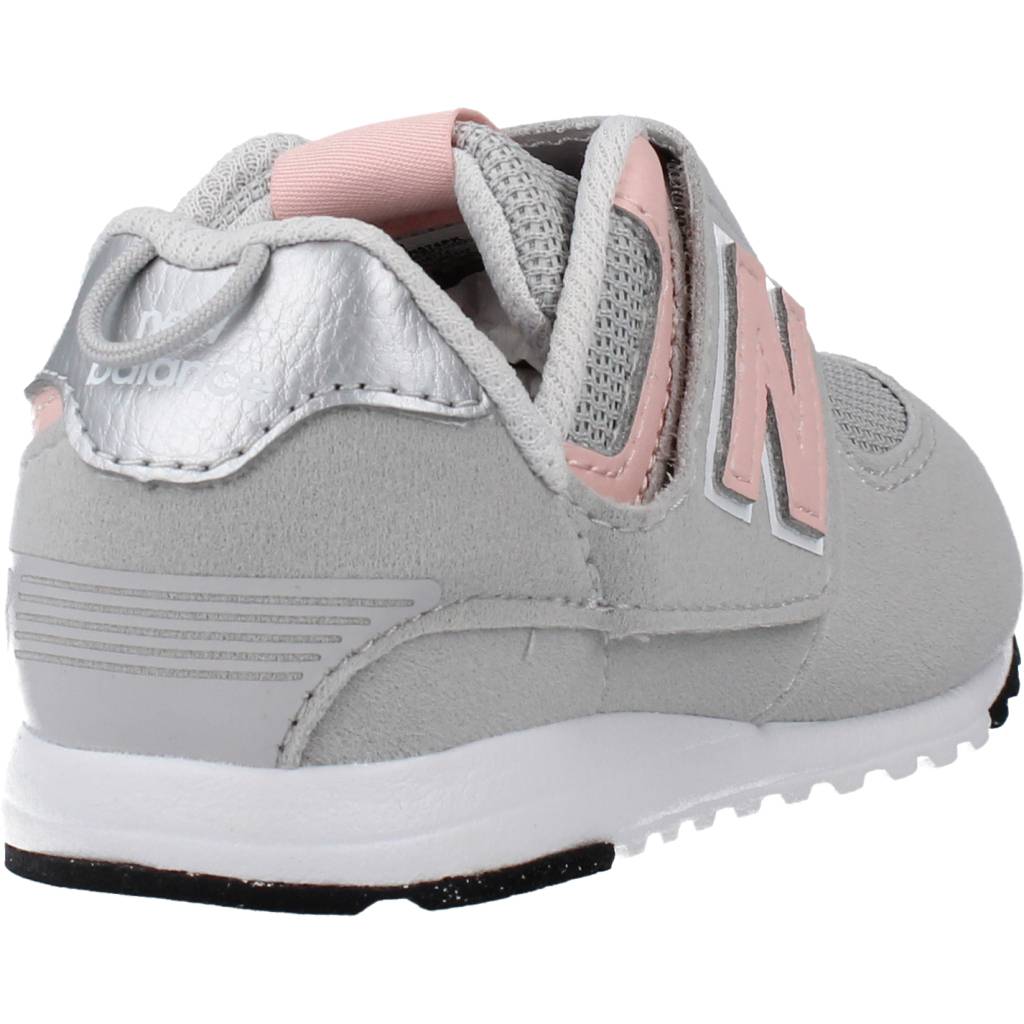 NEW BALANCE  NEW- B HOOK & LOOP en color GRIS  (3)