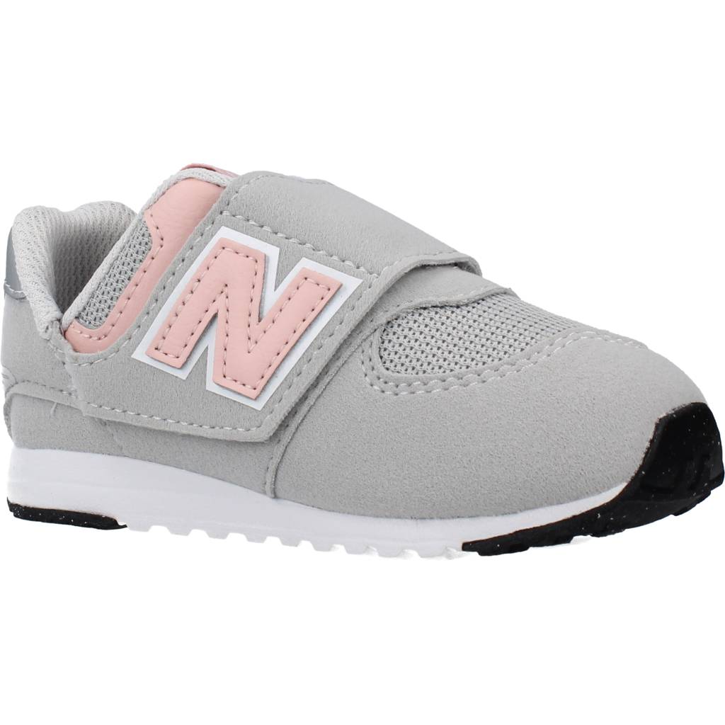 NEW BALANCE  NEW- B HOOK & LOOP en color GRIS  (5)