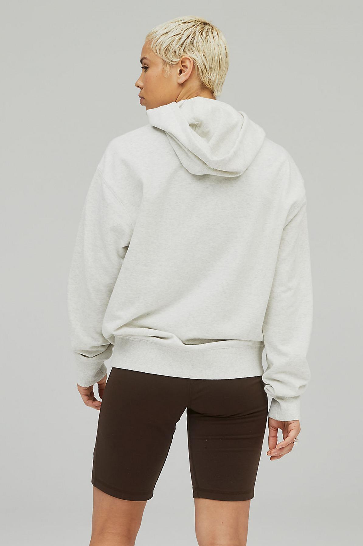 NEW BALANCE TERRY HOODIE en color GRIS  (3)