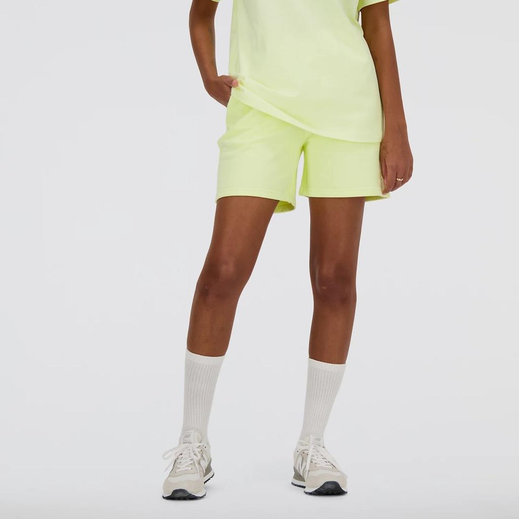 NEW BALANCE ATHLETICS FRENCH TERRY S en color AMARILLO  (4)
