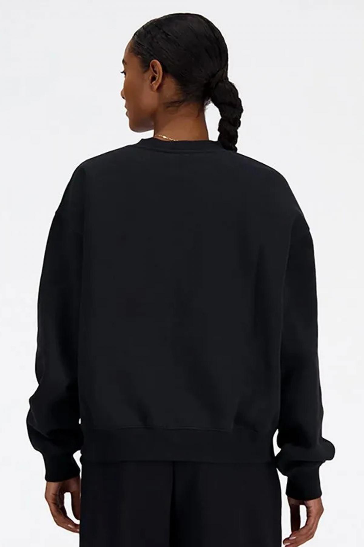 NEW BALANCE SPORT ESSENTIALS FLEECE CRE en color NEGRO  (2)