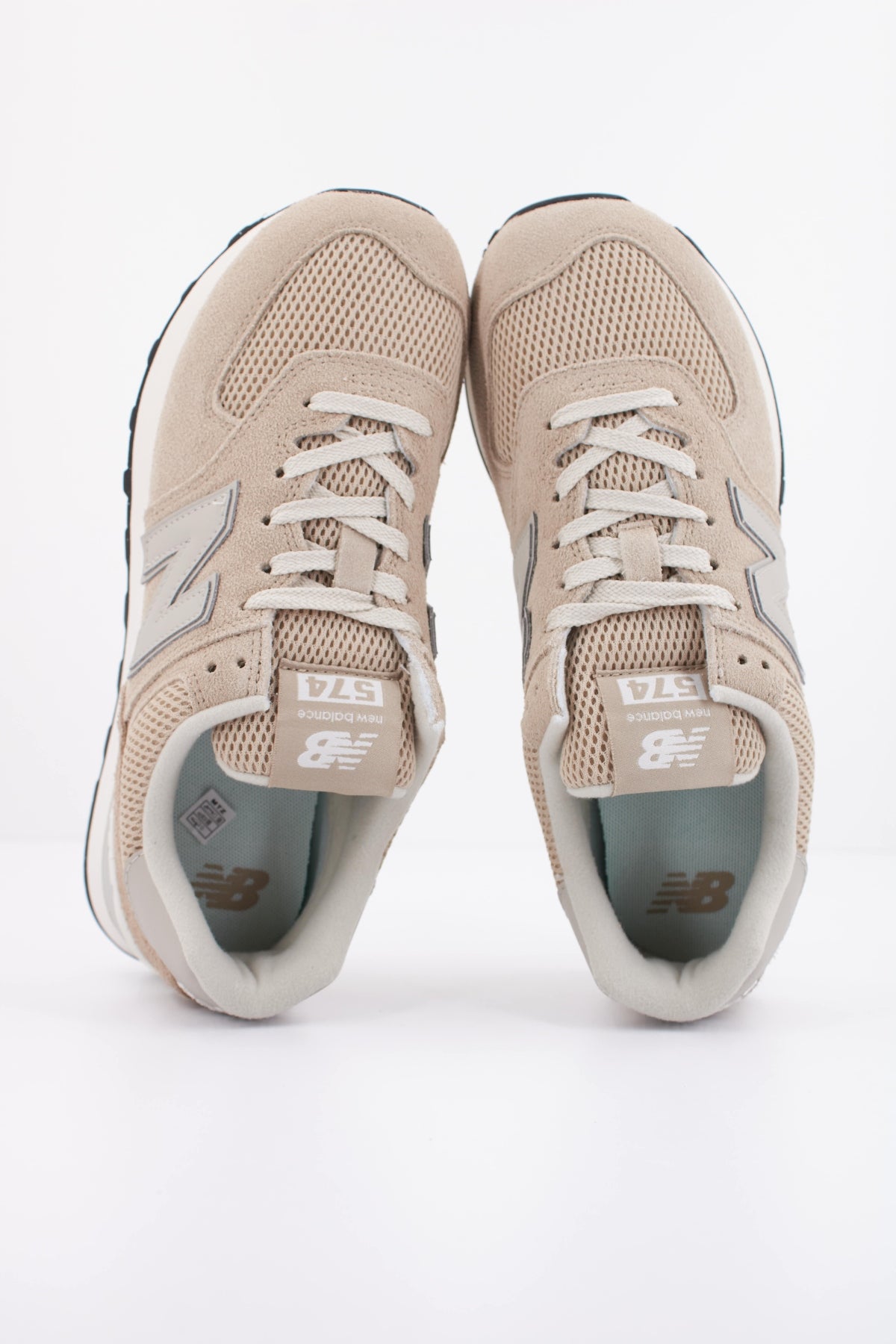 NEW BALANCE W  en color MARRON CLARO  (3)