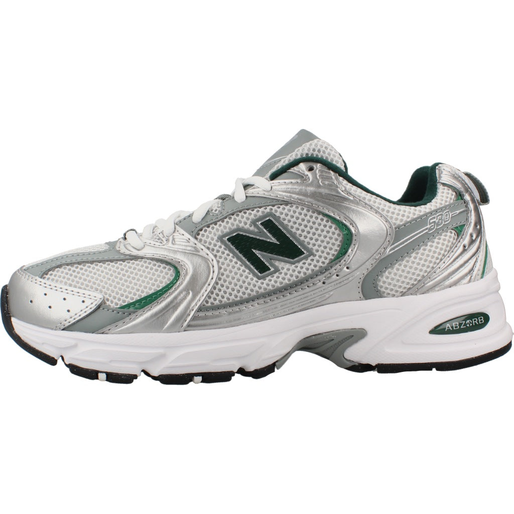NEW BALANCE U SMS DEPORTIVO en color PLATA  (2)