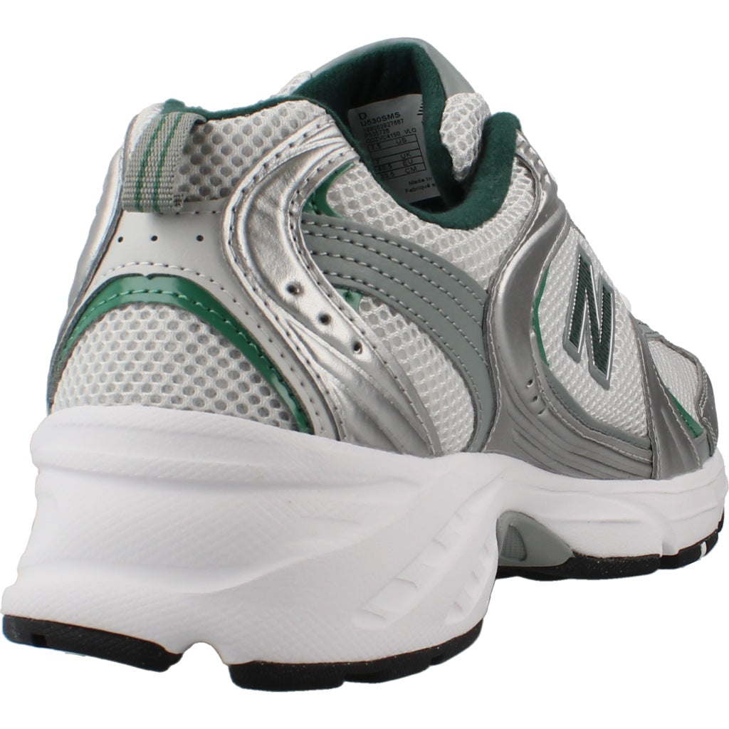 NEW BALANCE U SMS DEPORTIVO en color PLATA  (3)