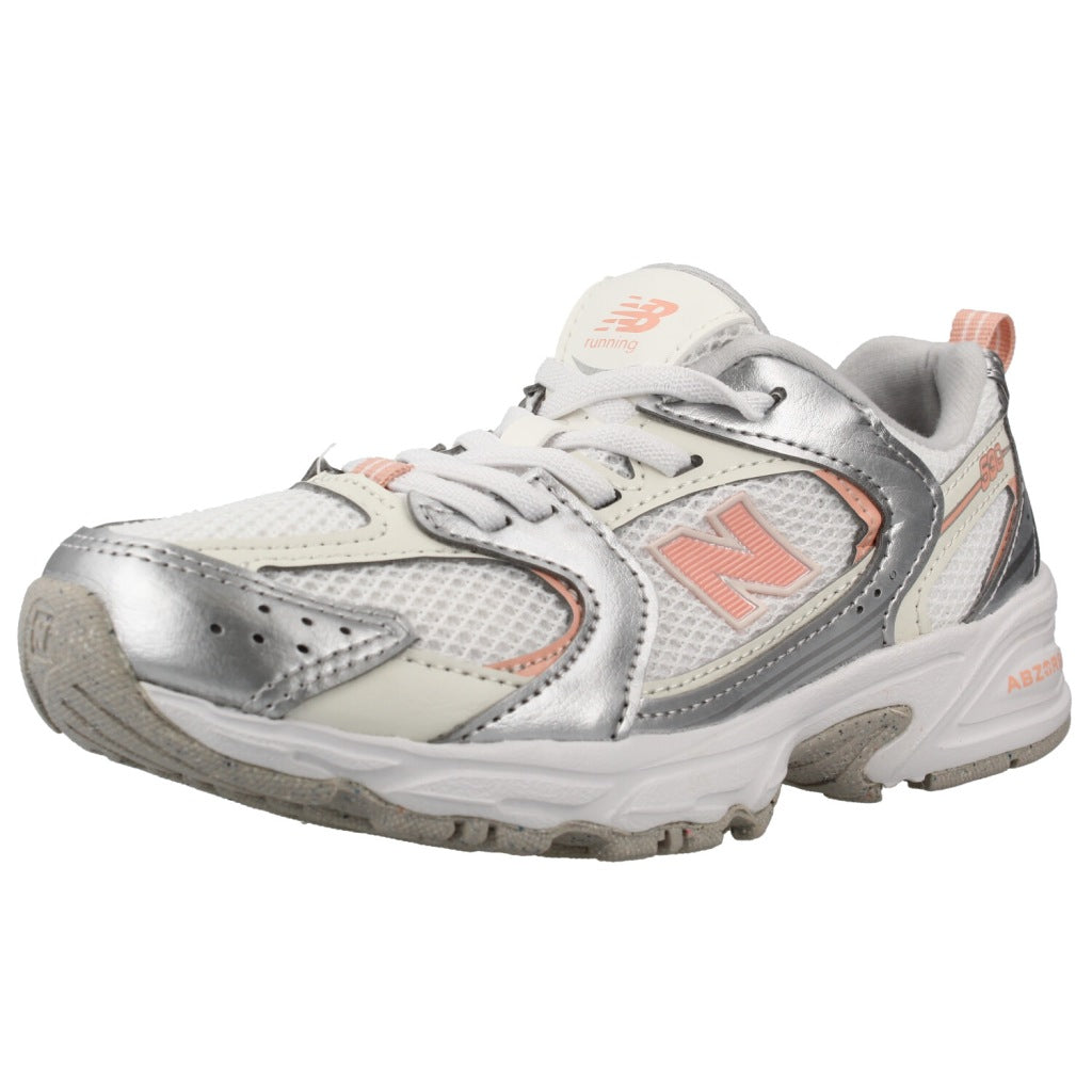 NEW BALANCE P ZS DEPORTIVO en color PLATA  (1)