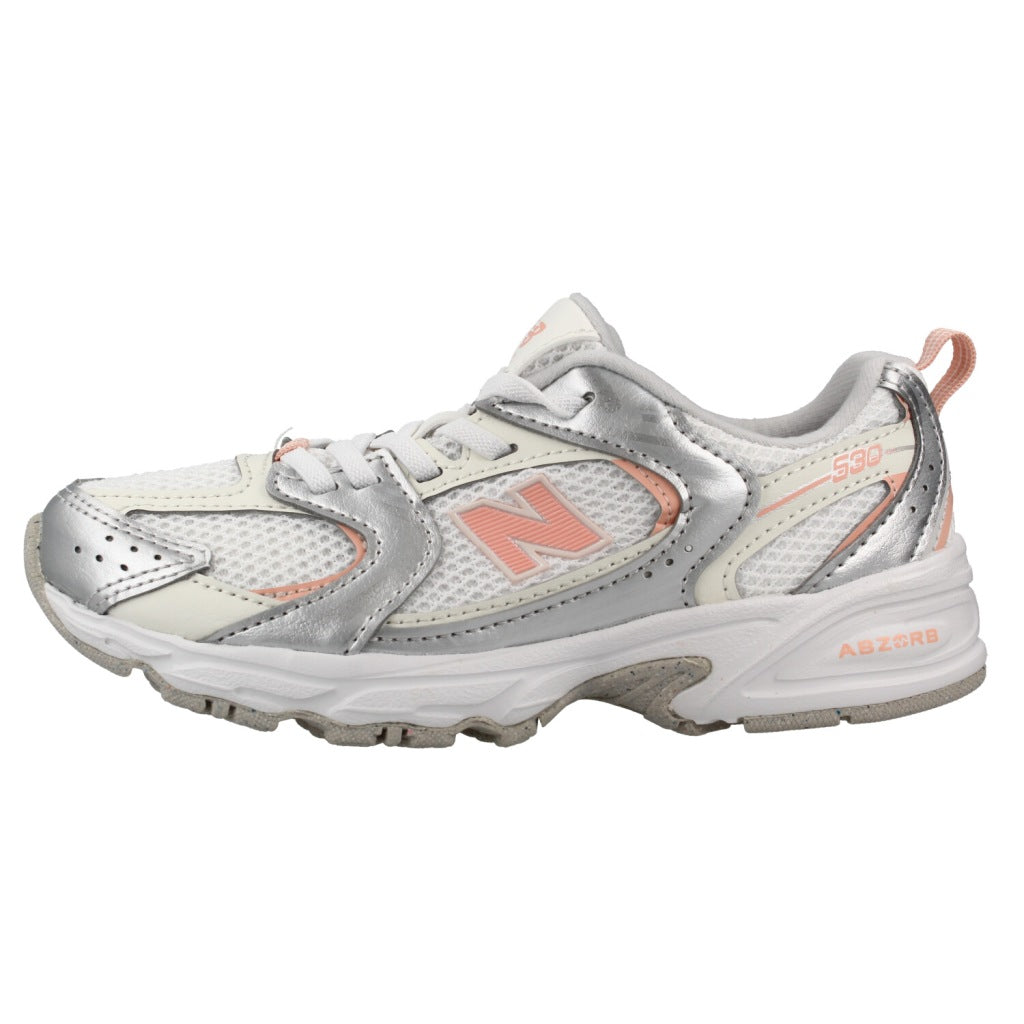 NEW BALANCE P ZS DEPORTIVO en color PLATA  (2)