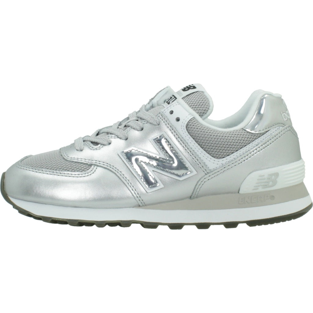 NEW BALANCE W  DEPORTIVO en color PLATA  (2)