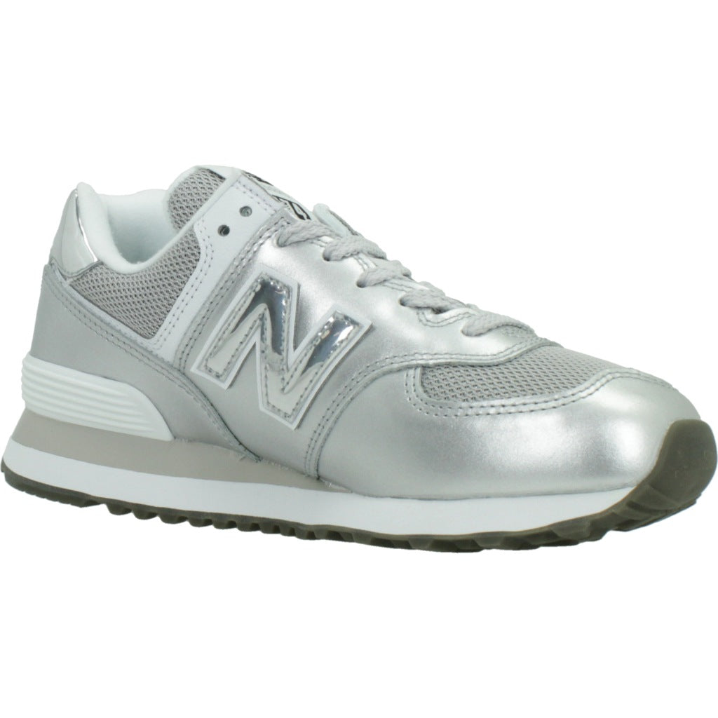 NEW BALANCE W  DEPORTIVO en color PLATA  (5)