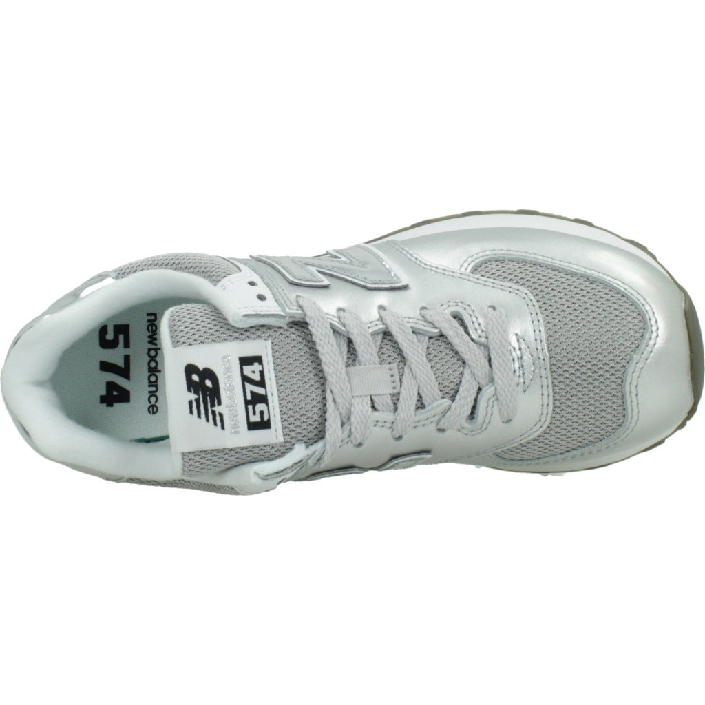 NEW BALANCE W  DEPORTIVO en color PLATA  (7)