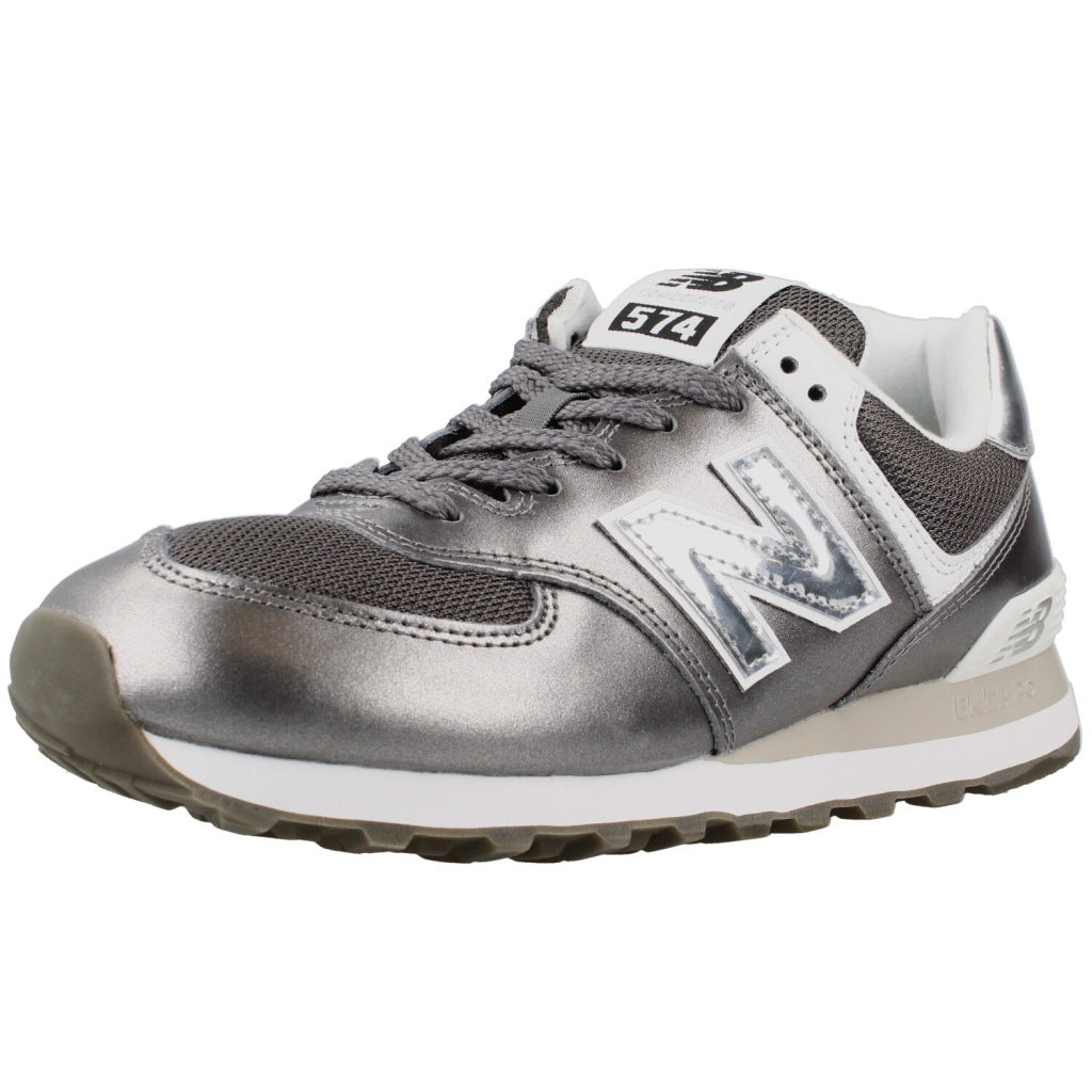 NEW BALANCE W DS DEPORTIVO en color PLATA  (1)