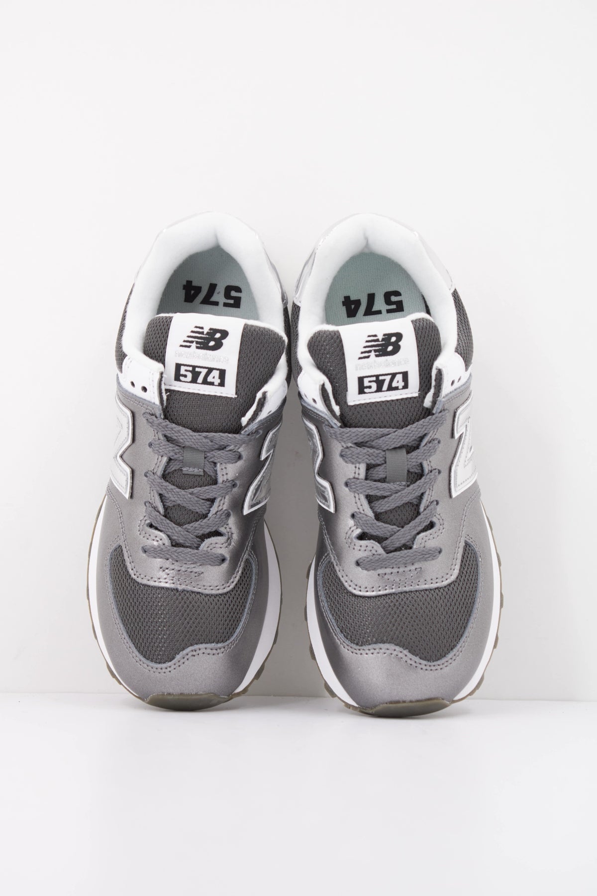 NEW BALANCE W DS DEPORTIVO en color PLATA  (3)