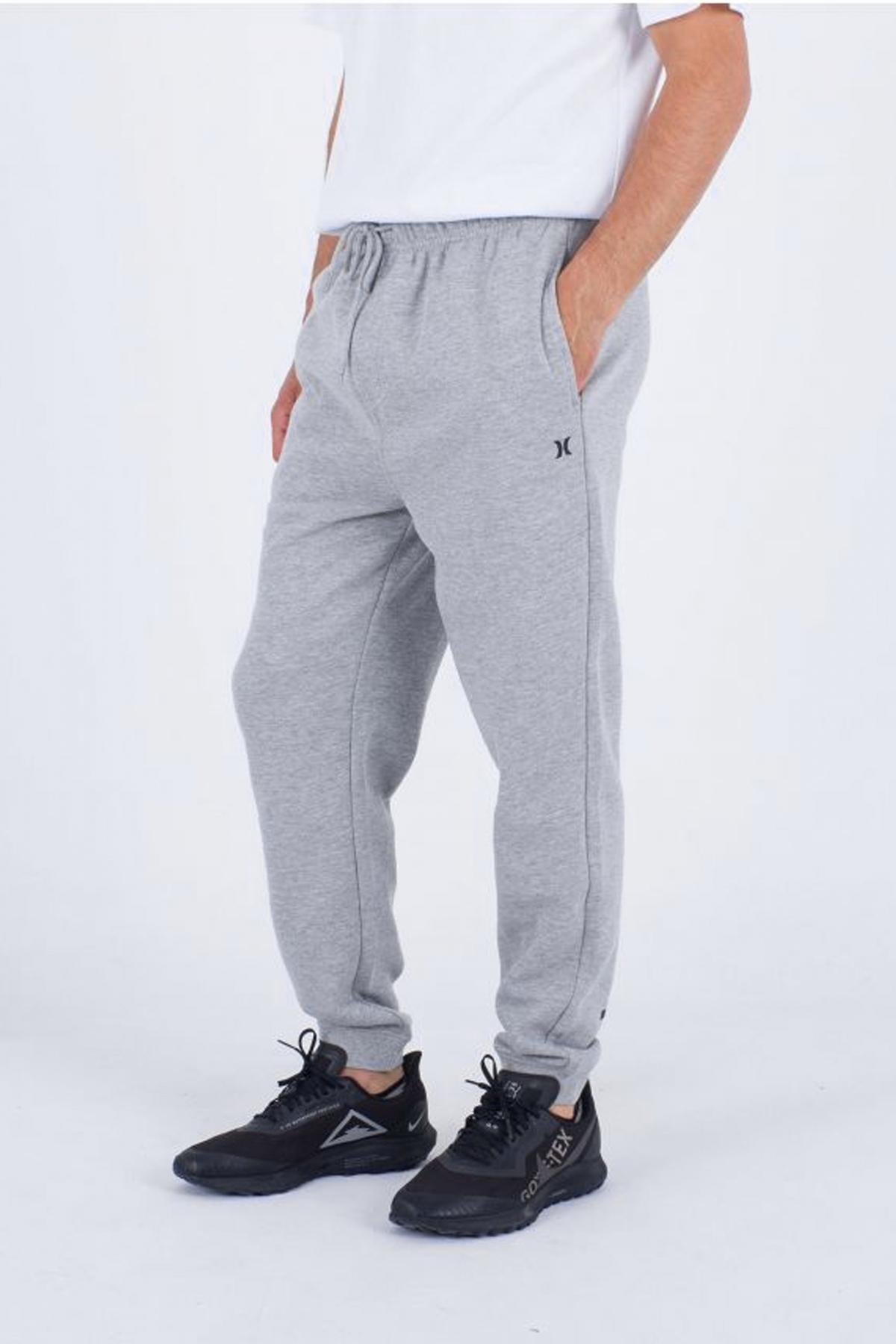 HURLEY OAO SOLID FLEECE JOGGER en color GRIS  (2)
