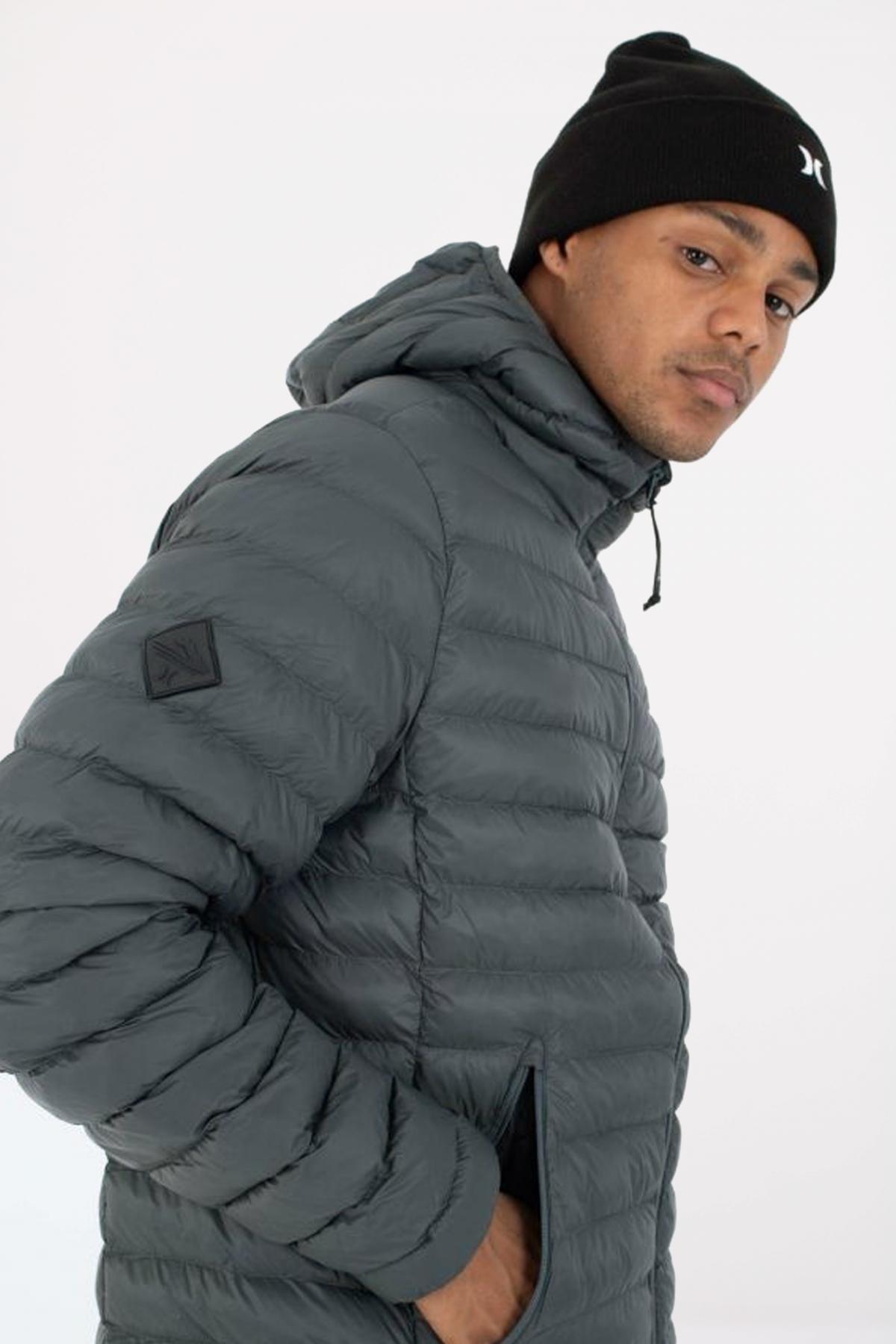 HURLEY CAMPBELL PUFFER en color GRIS  (2)