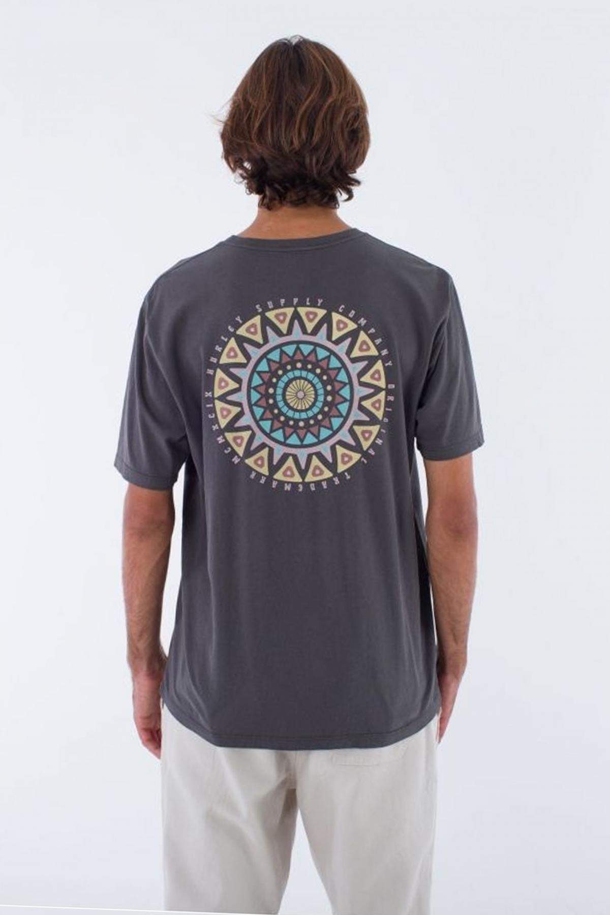 HURLEY EVD NATURALS SS TEE en color GRIS  (3)