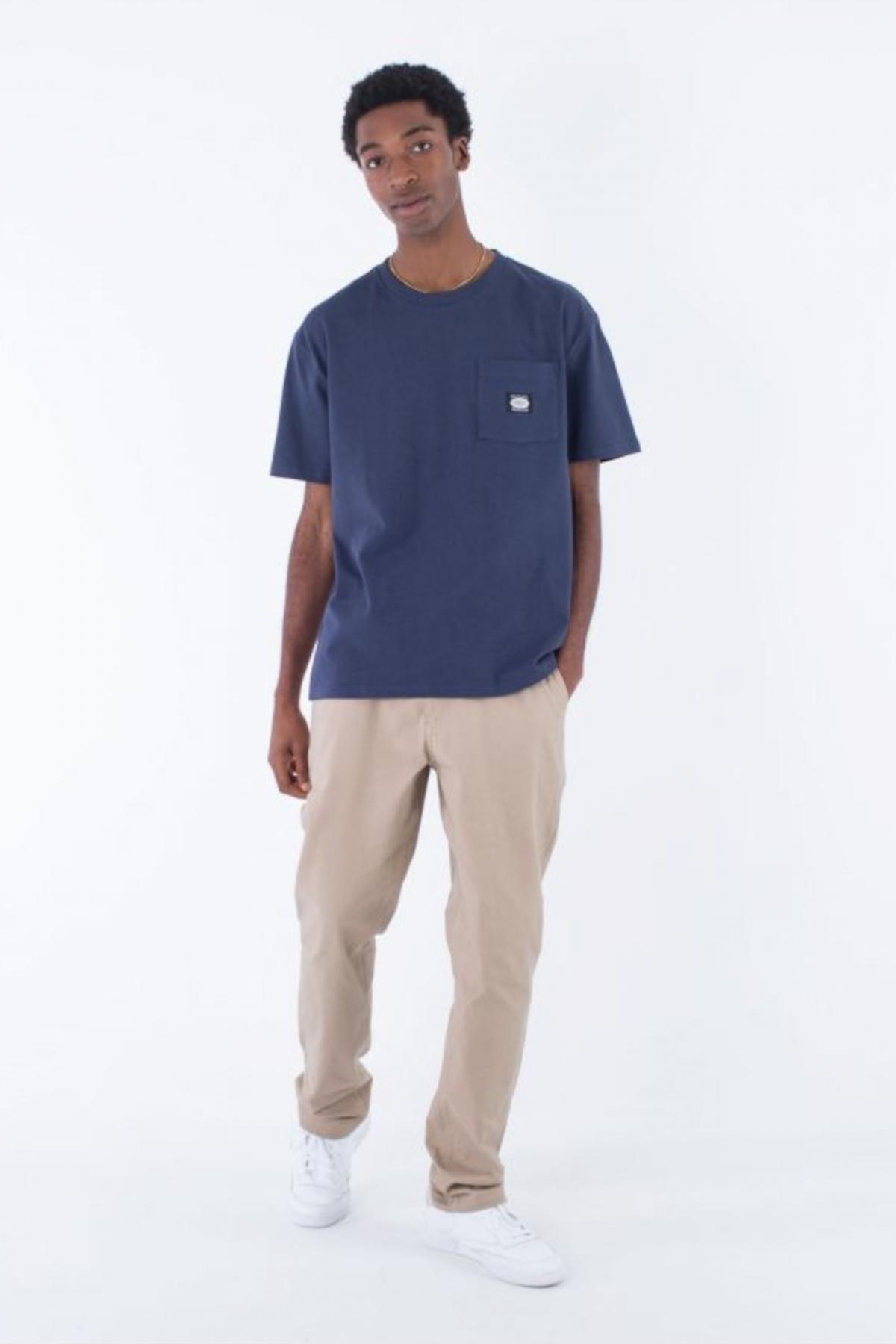 HURLEY SUPPLY HEAVYWEIGHT TEE en color AZUL  (4)