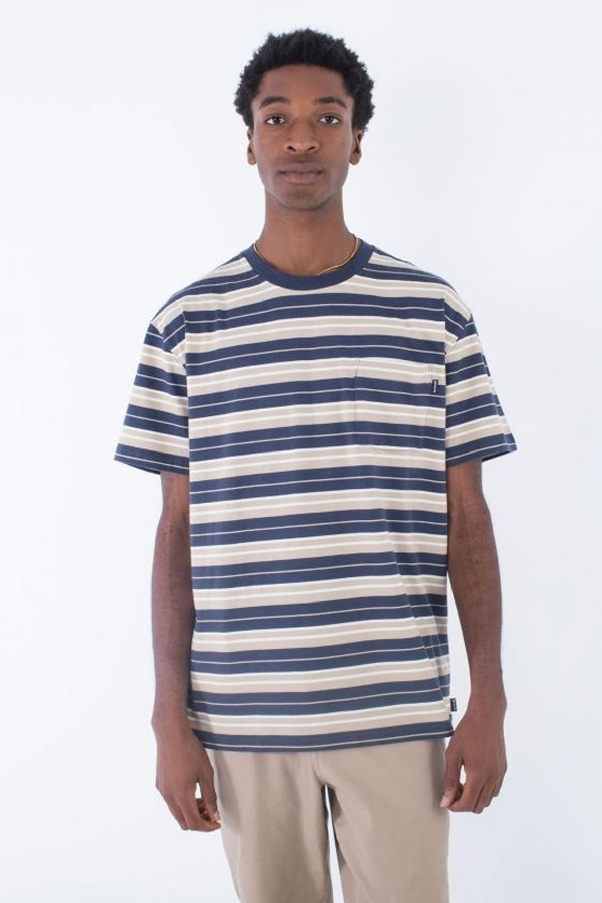 HURLEY ORGANIC FLASH TEE en color AZUL  (1)