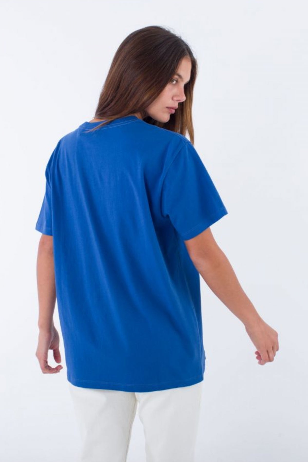 HURLEY YOKO TEE en color AZUL  (3)