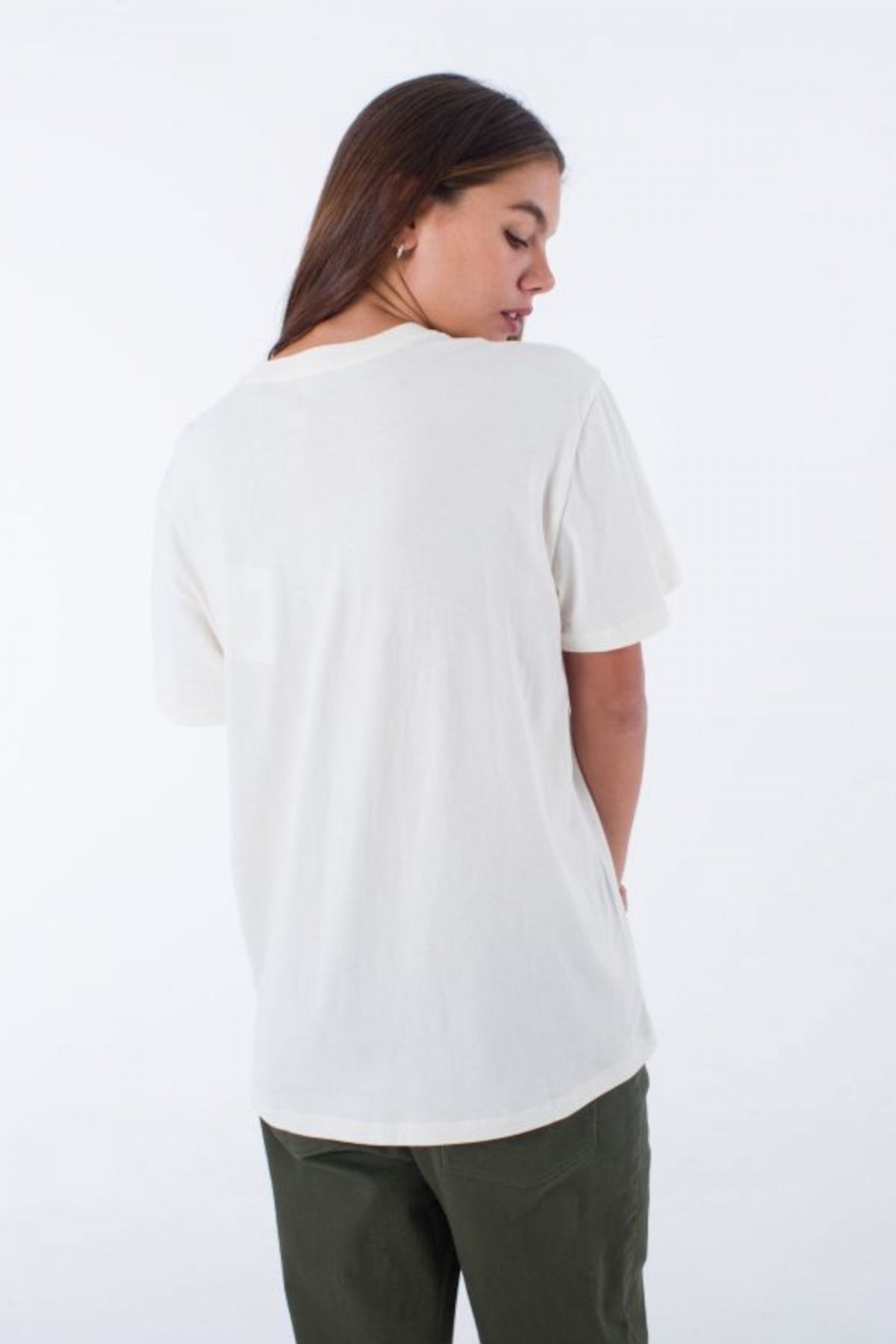 HURLEY YOKO SUN TEE en color BLANCO  (3)
