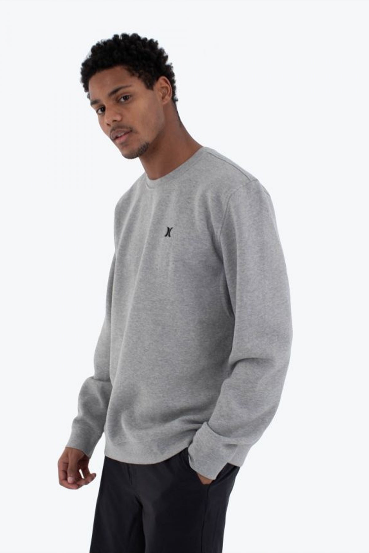 HURLEY ICON CREW en color GRIS  (2)