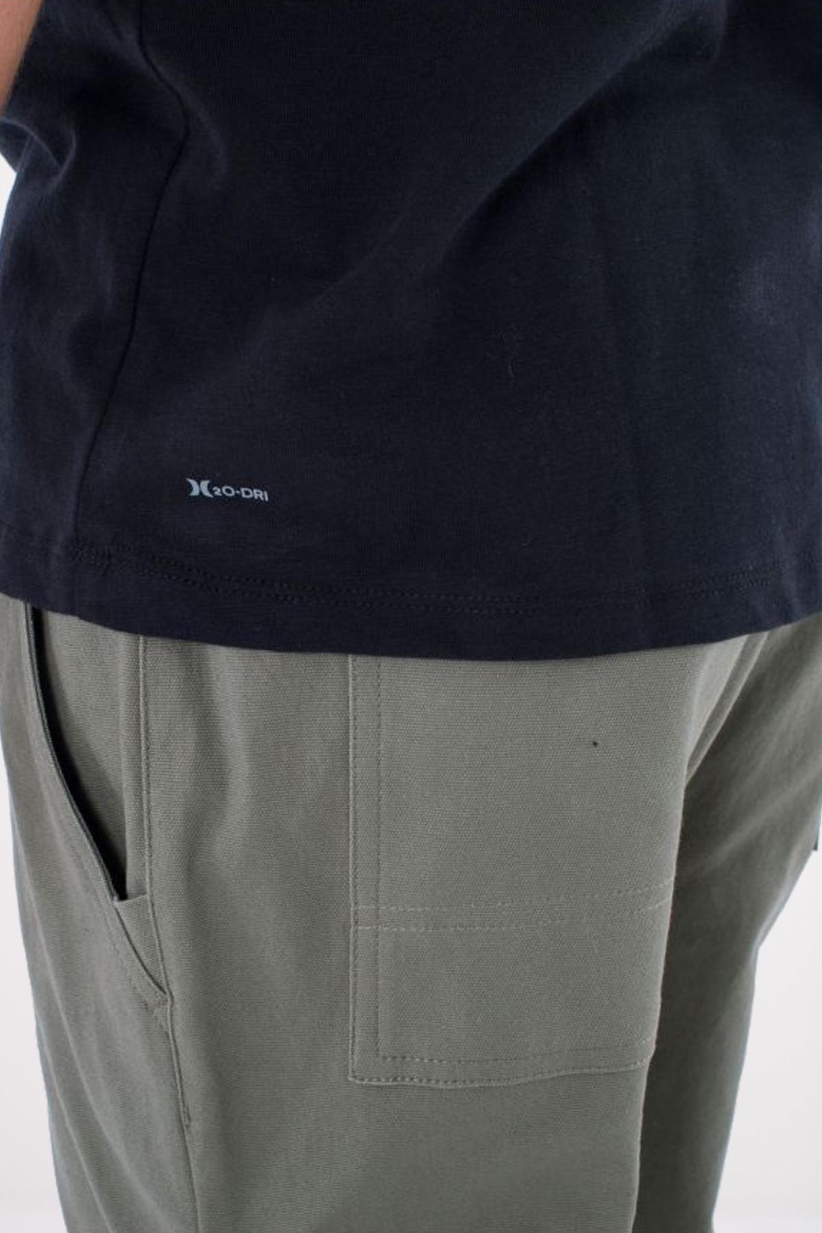 HURLEY ICON SLUB POLO SS en color AZUL  (4)