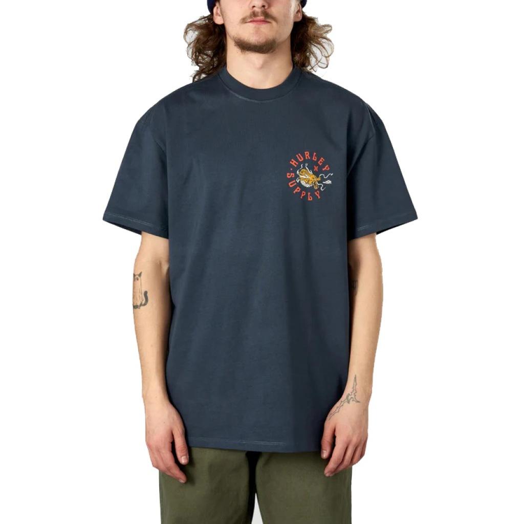 HURLEY DRAGON LAGOON SS en color AZUL  (4)