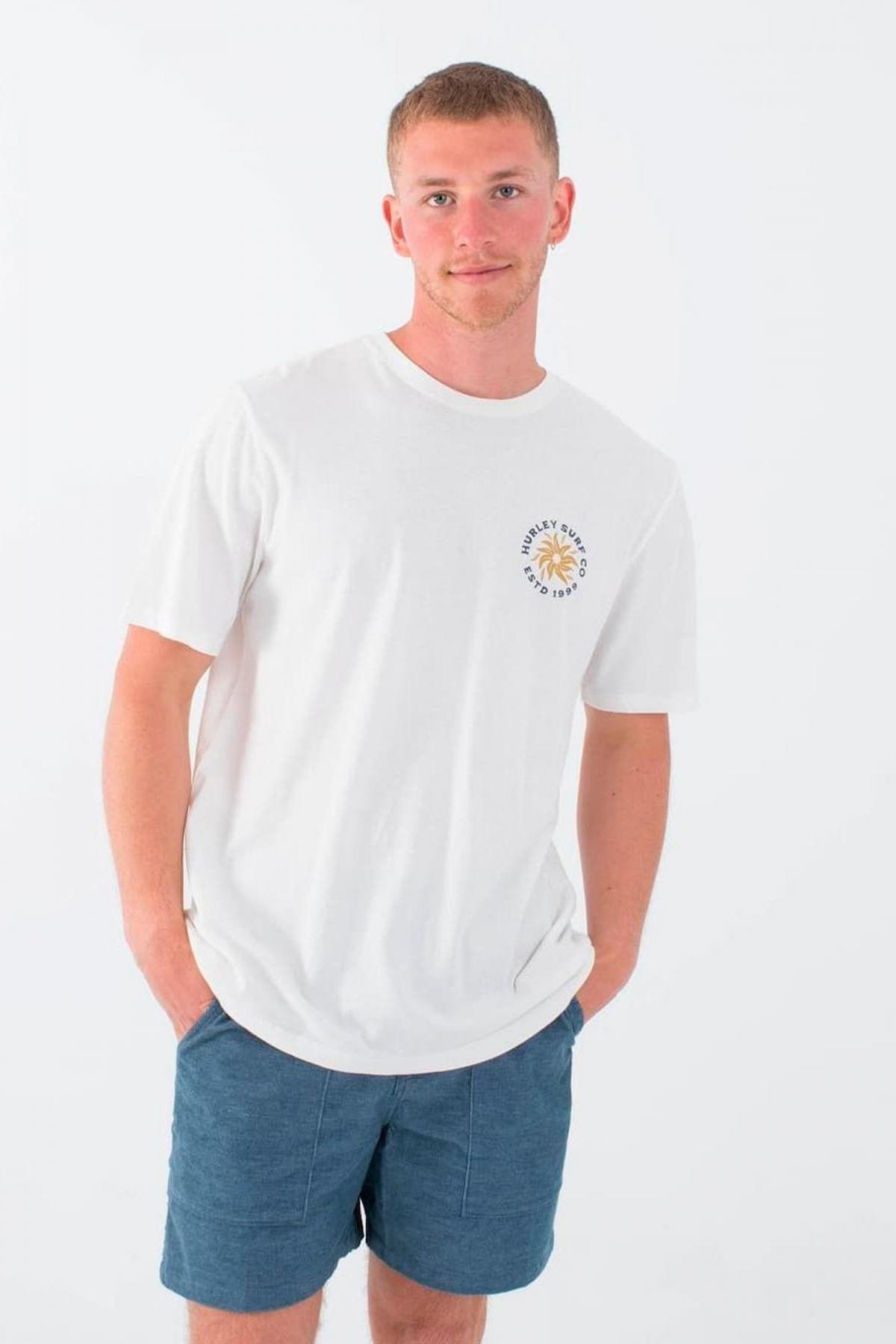 HURLEY YOUCAN TUCAN SS en color BLANCO  (1)