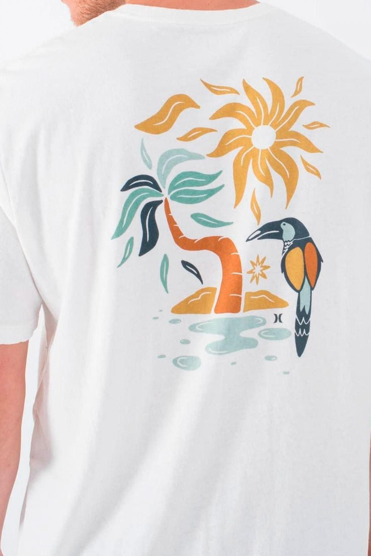 HURLEY YOUCAN TUCAN SS en color BLANCO  (3)