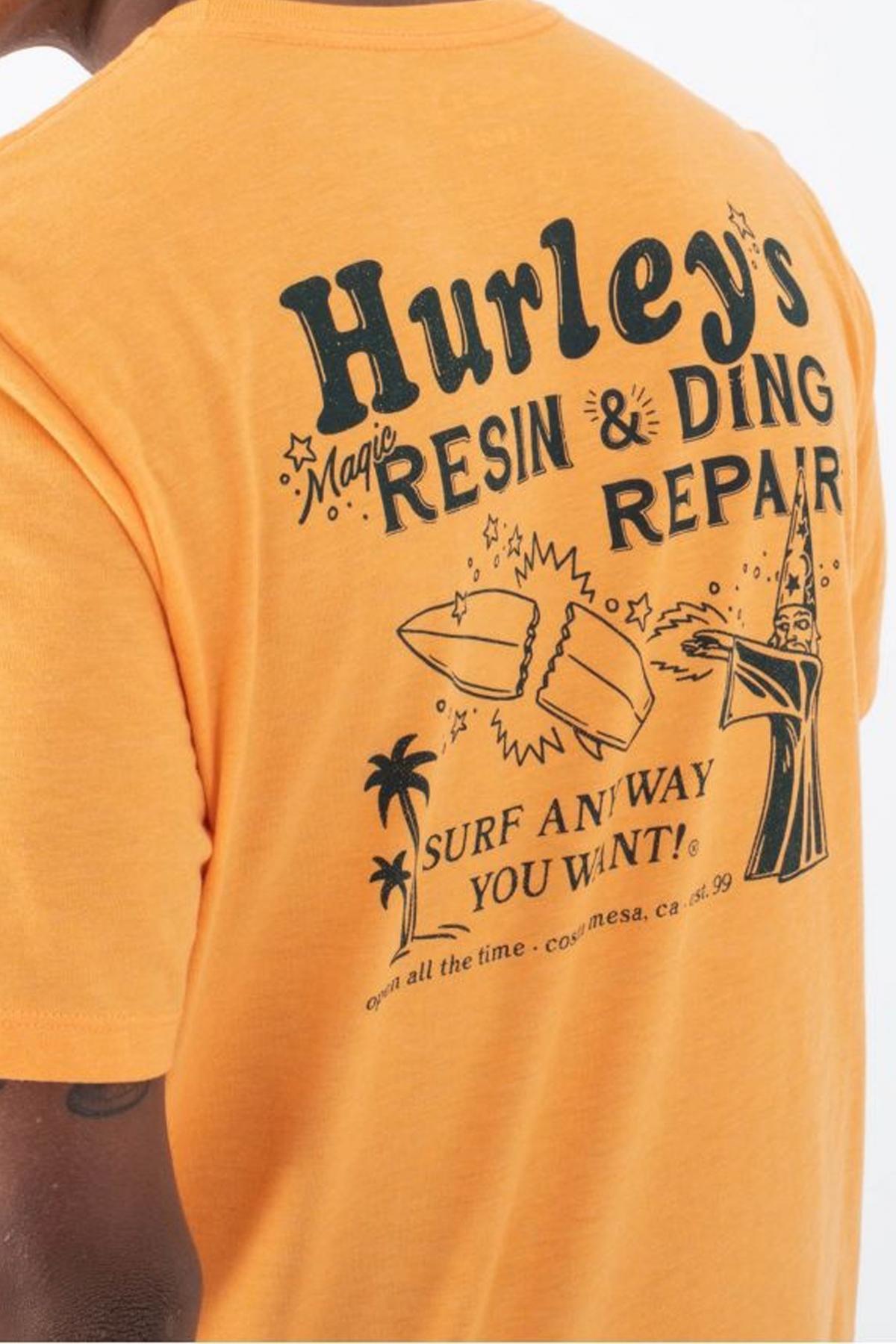 HURLEY MAGIC SS en color NARANJA  (2)