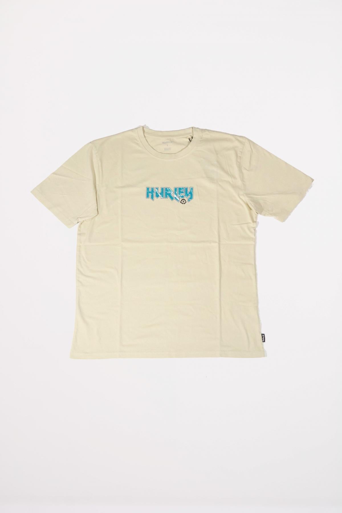 HURLEY  M WAVE ADDICTION SS TEE en color BEIS  (1)