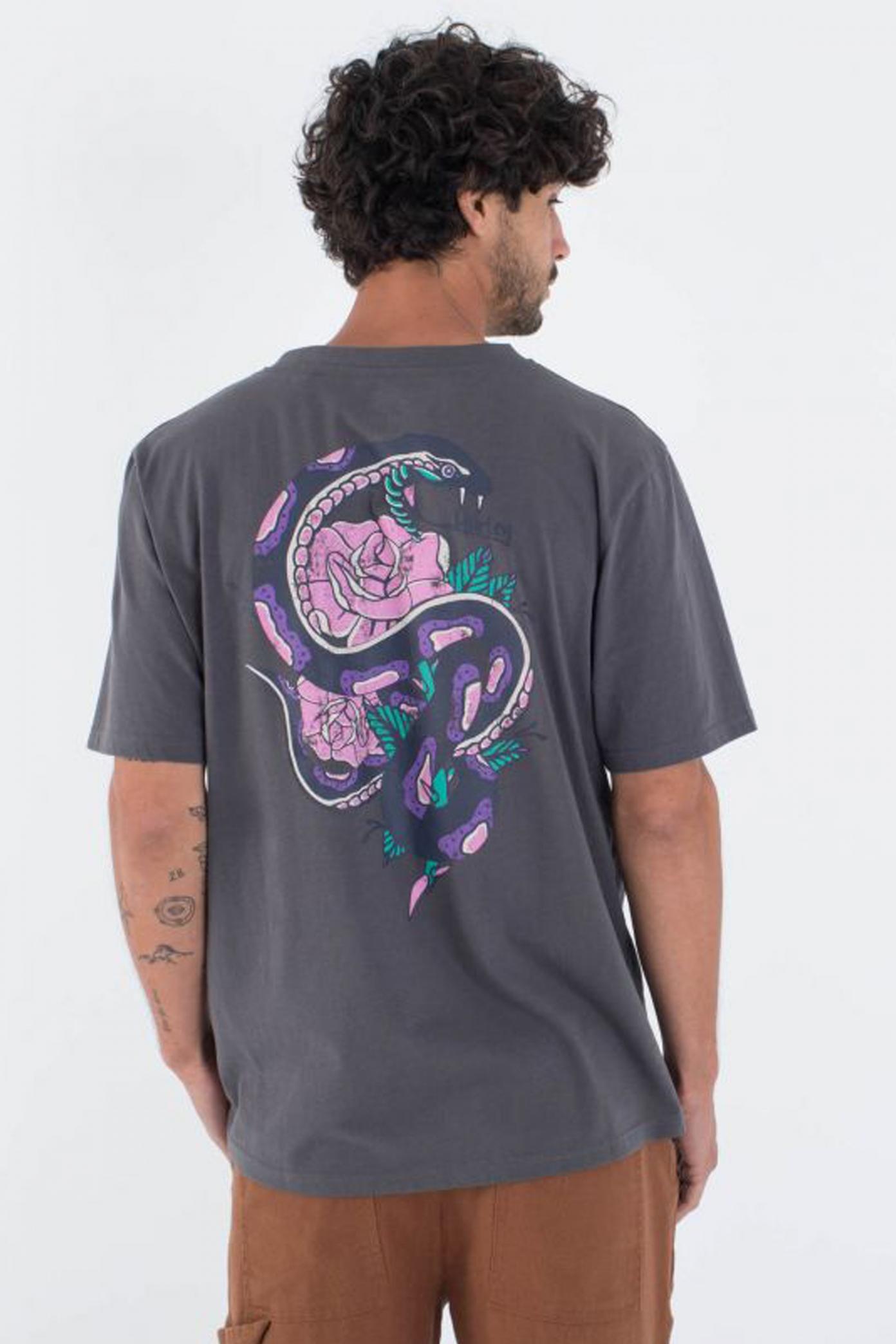 HURLEY M COBRA SS TEE en color GRIS  (2)