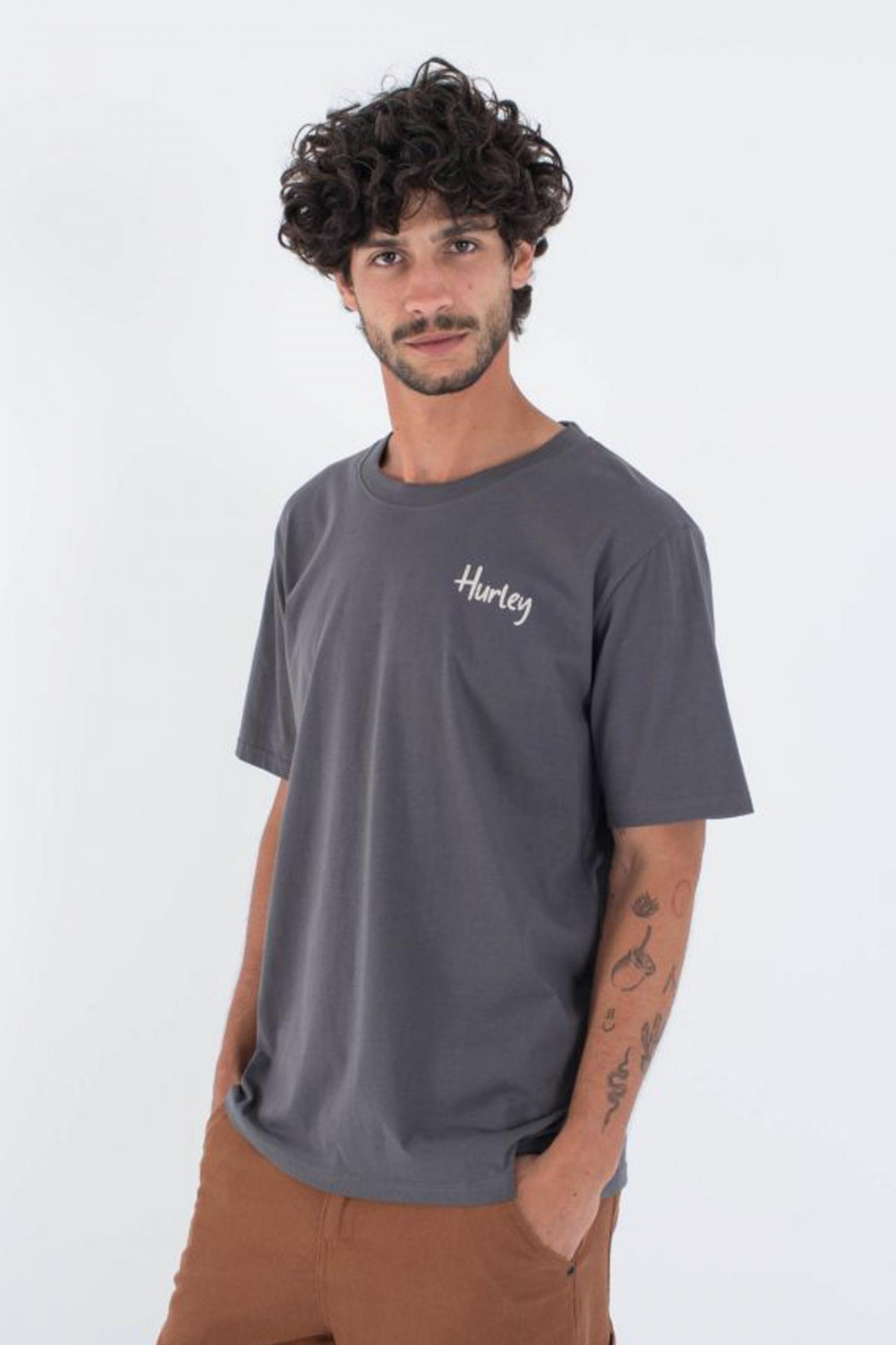 HURLEY M COBRA SS TEE en color GRIS  (4)
