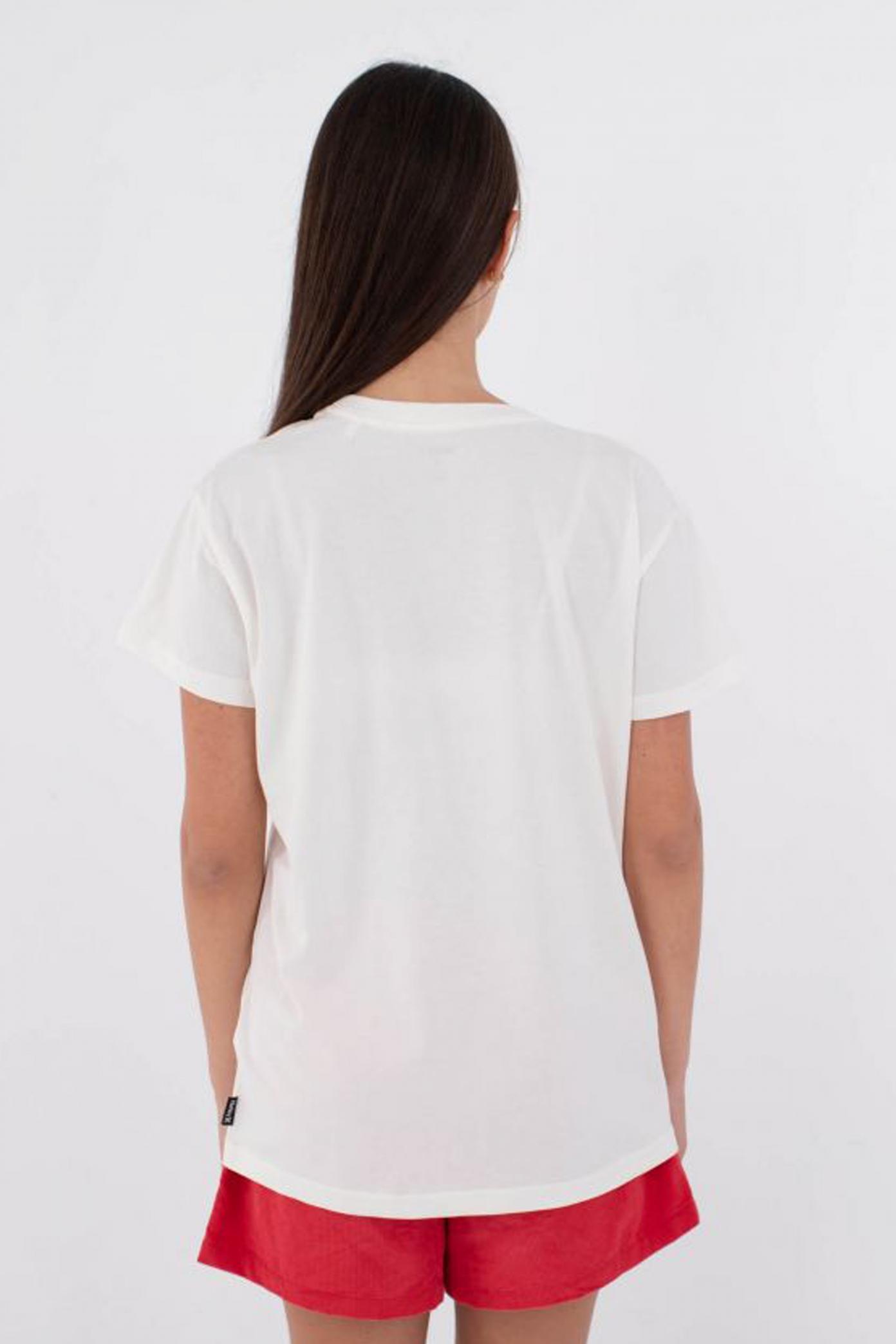 HURLEY ORGANIC MIKONOS TEE en color BLANCO  (2)