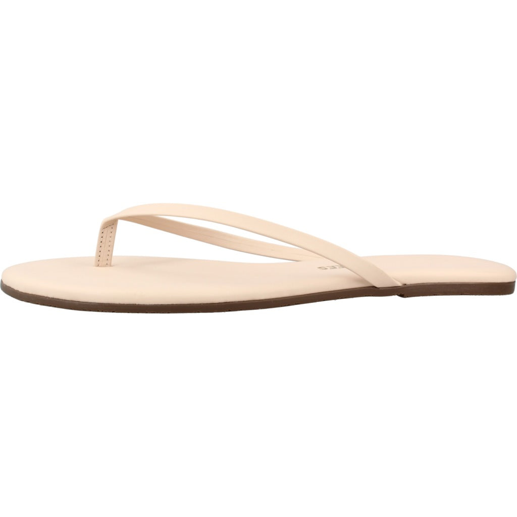 TKEES  SANDALIA PLANA  en color NUDE  (2)